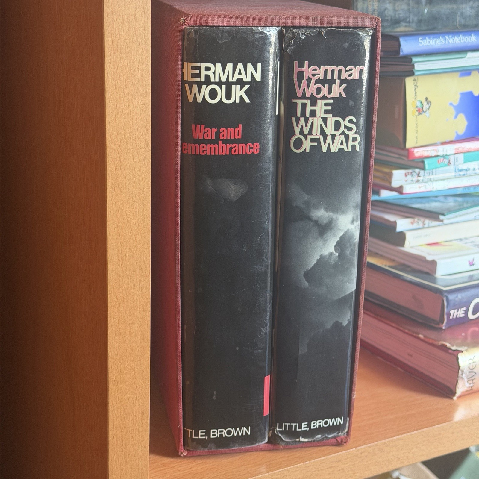 The Winds of War/War and Remembrance Herman Wouk Fourth Edition Box Set vintage