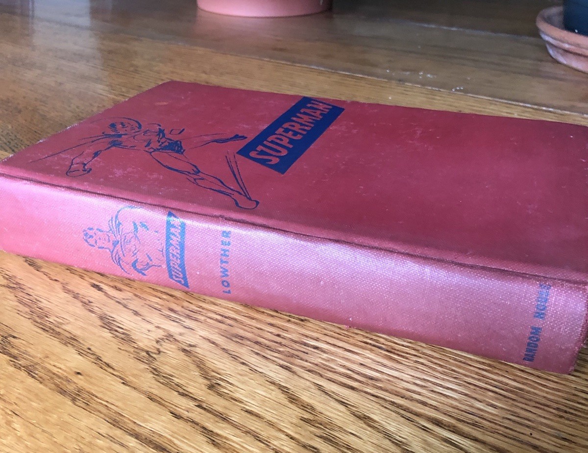 Superman by George Lowther, 1942 First Edition, Random House, Color Illustration