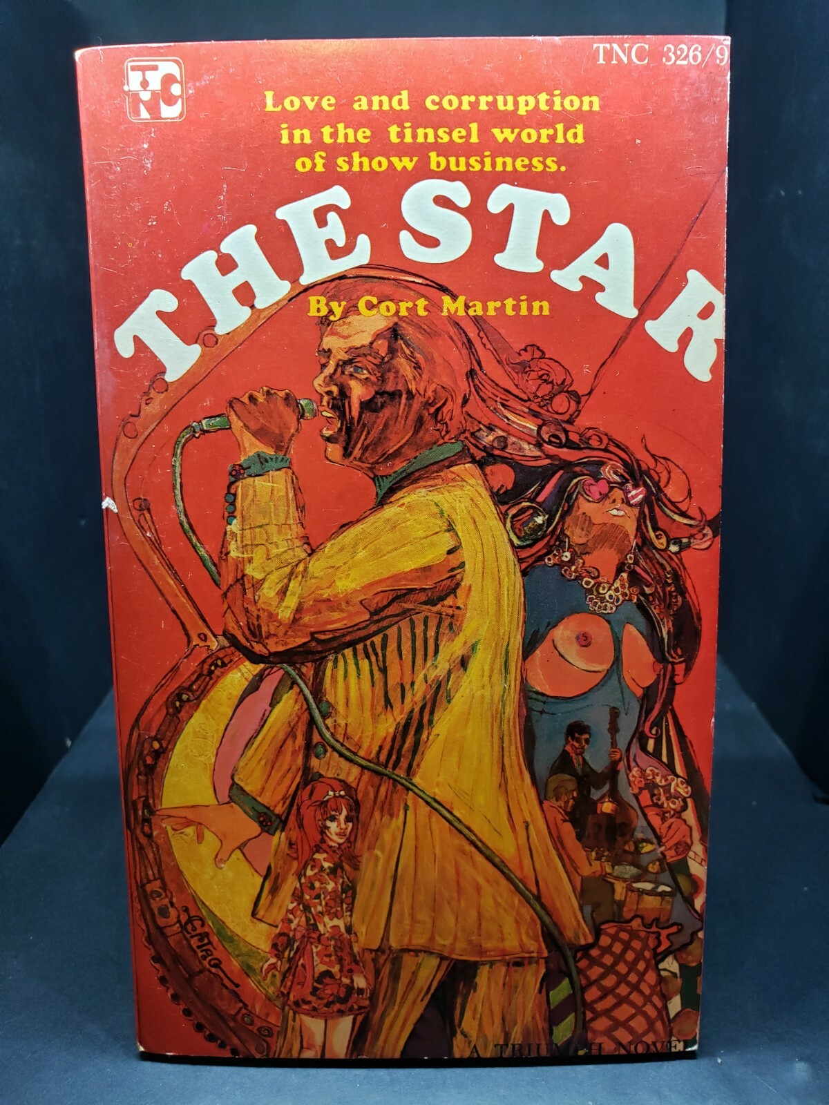 The Star: Cort Martin. Dominion Pub.1968. Sleaze/GGA/Fiction/Adult/Pulp