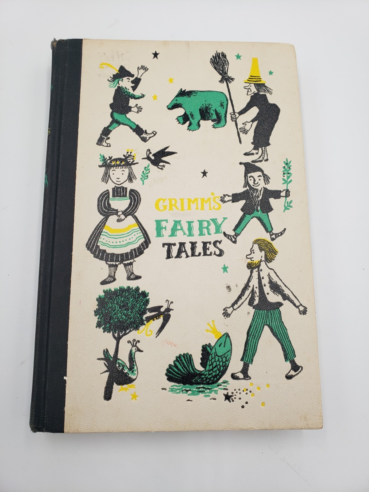 Nelson Doubleday Grimm’s Fairy Tales Illustrated Hardcover 1954