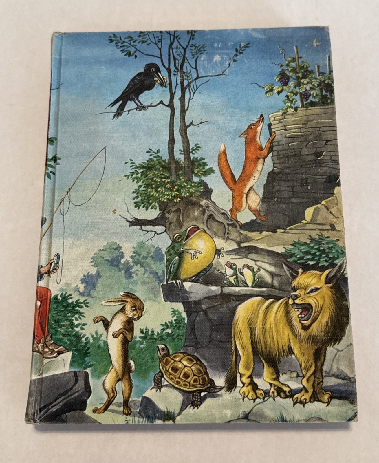 VTG Aesop’s Fables Illustrated Junior Library Grosset & Dunlap