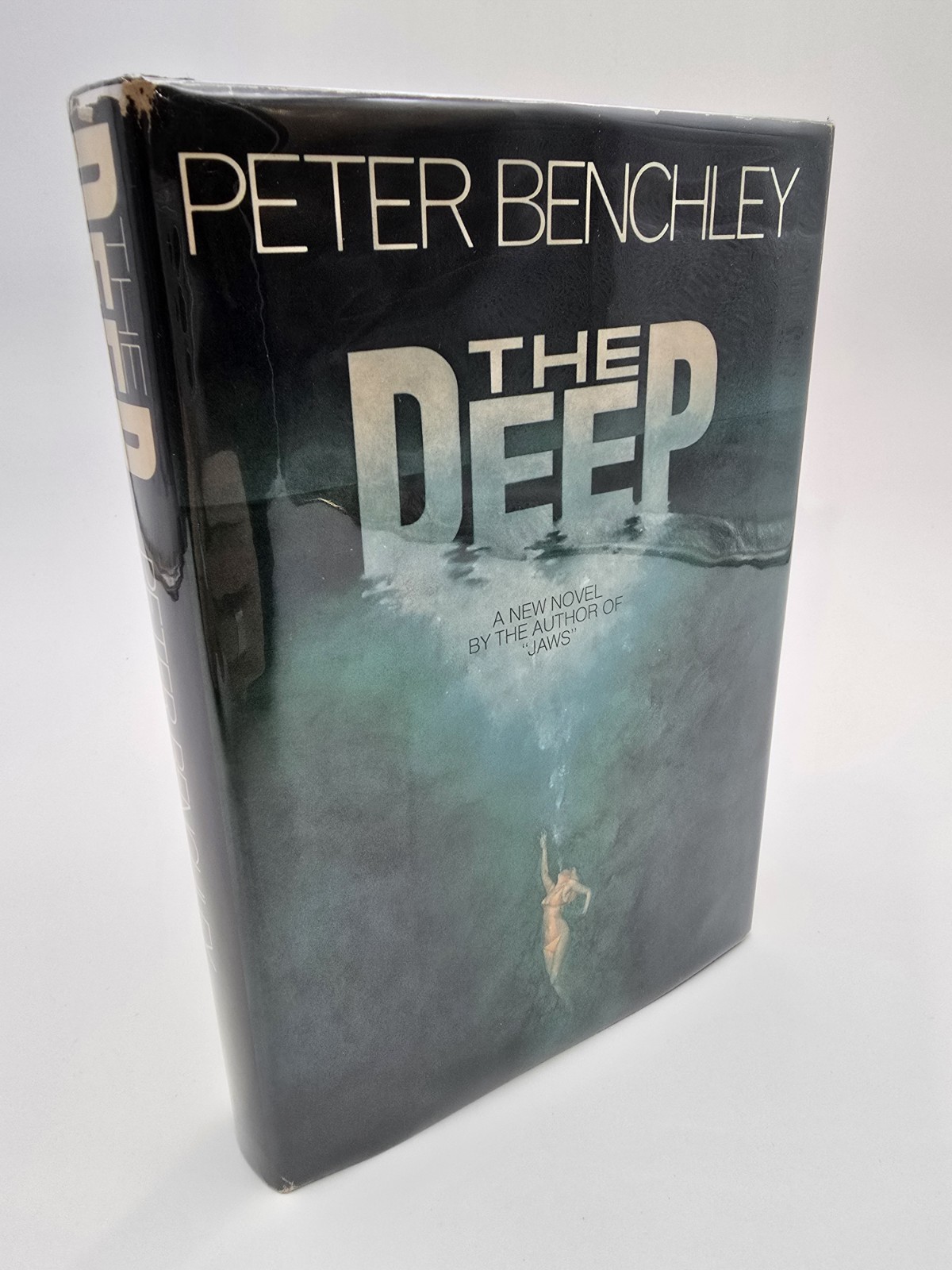 The Deep by Peter Benchley, 1st Edition, 1st Printing, HC DJ