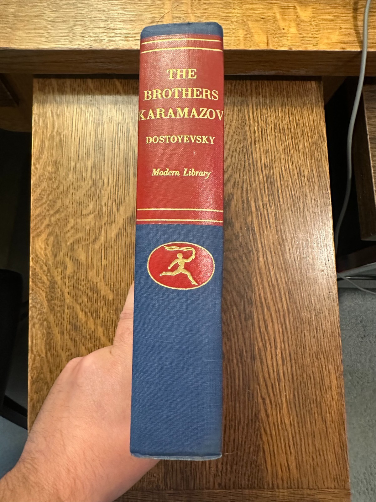 The Brothers Karamazov (Modern Library No. G36) by Fyodor Dostoyevsky HC/DJ