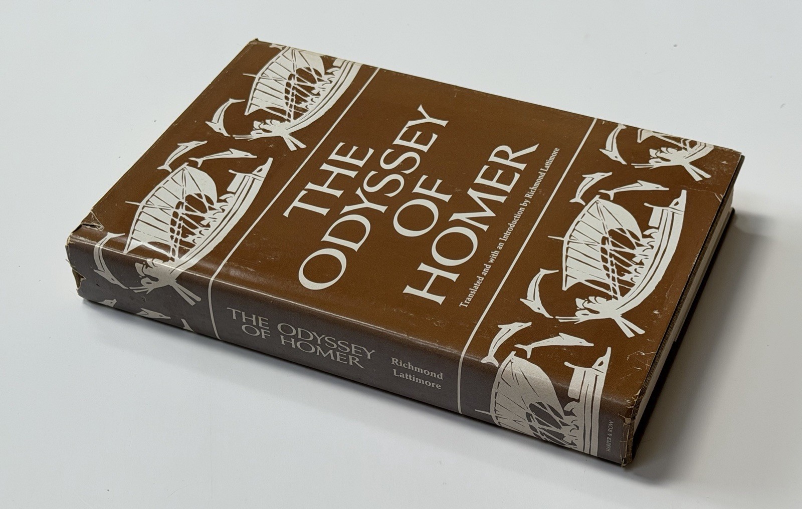 The Odyssey of Homer Homer’s VTG HARDCOVER 1977 Translated by Richard Lattimore