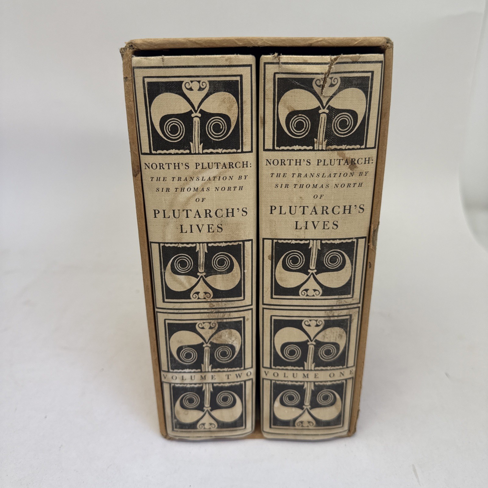 Plutarch’s Lives Translated by Sir Thomas North Heritage Press Boxed Set