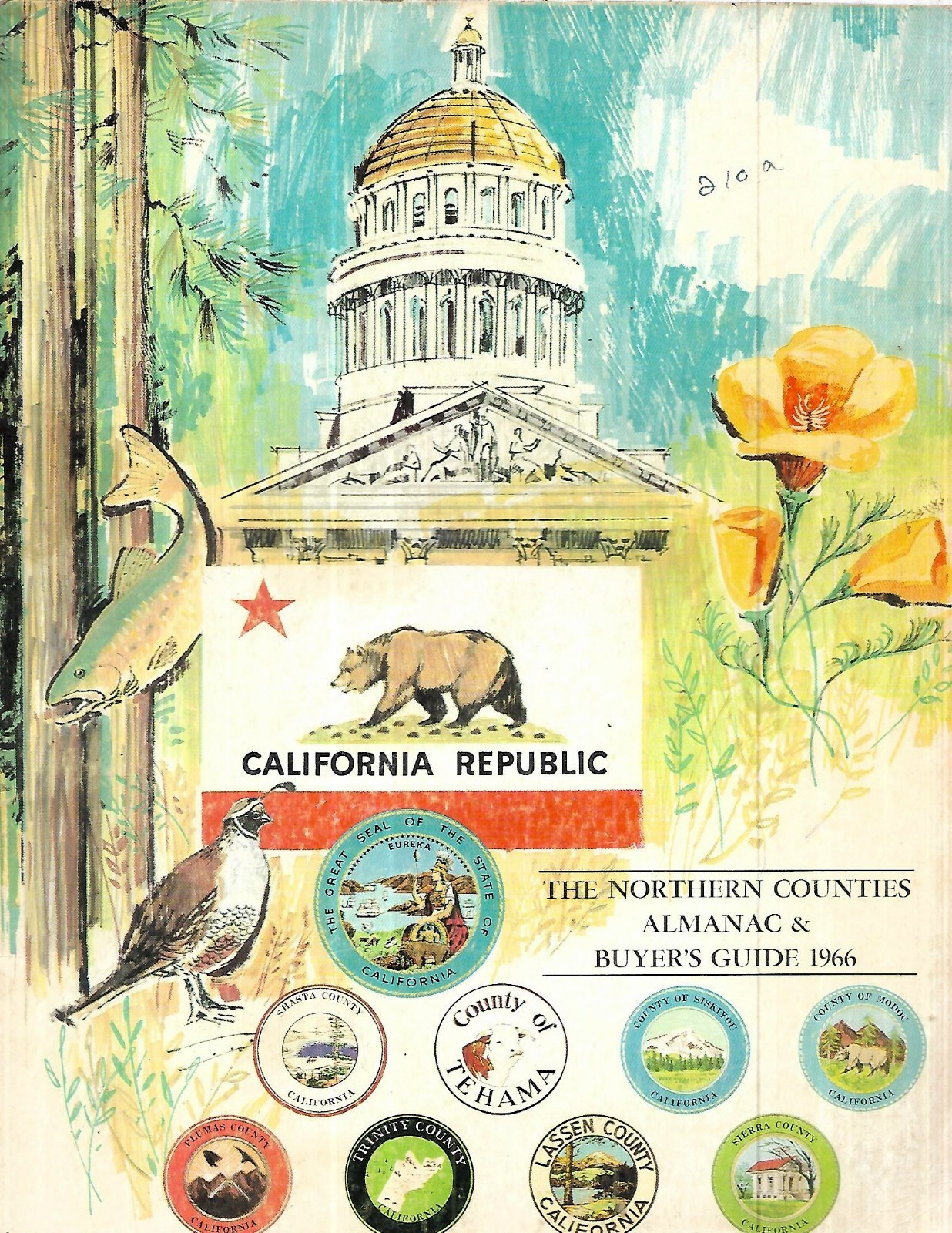 The Northern (California) Counties Almanac & Buyer’s Guide (1966, Paperback)
