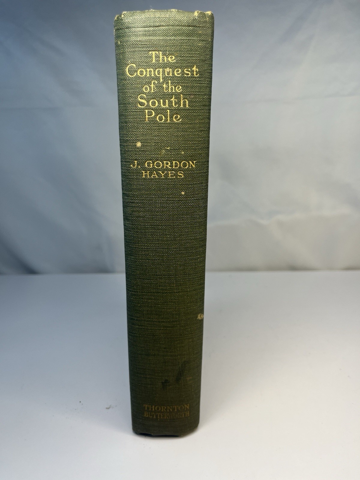 1932 Conquest South Pole Signed Herbert Ponting Terra Nova Archive-RARE M.G Fee