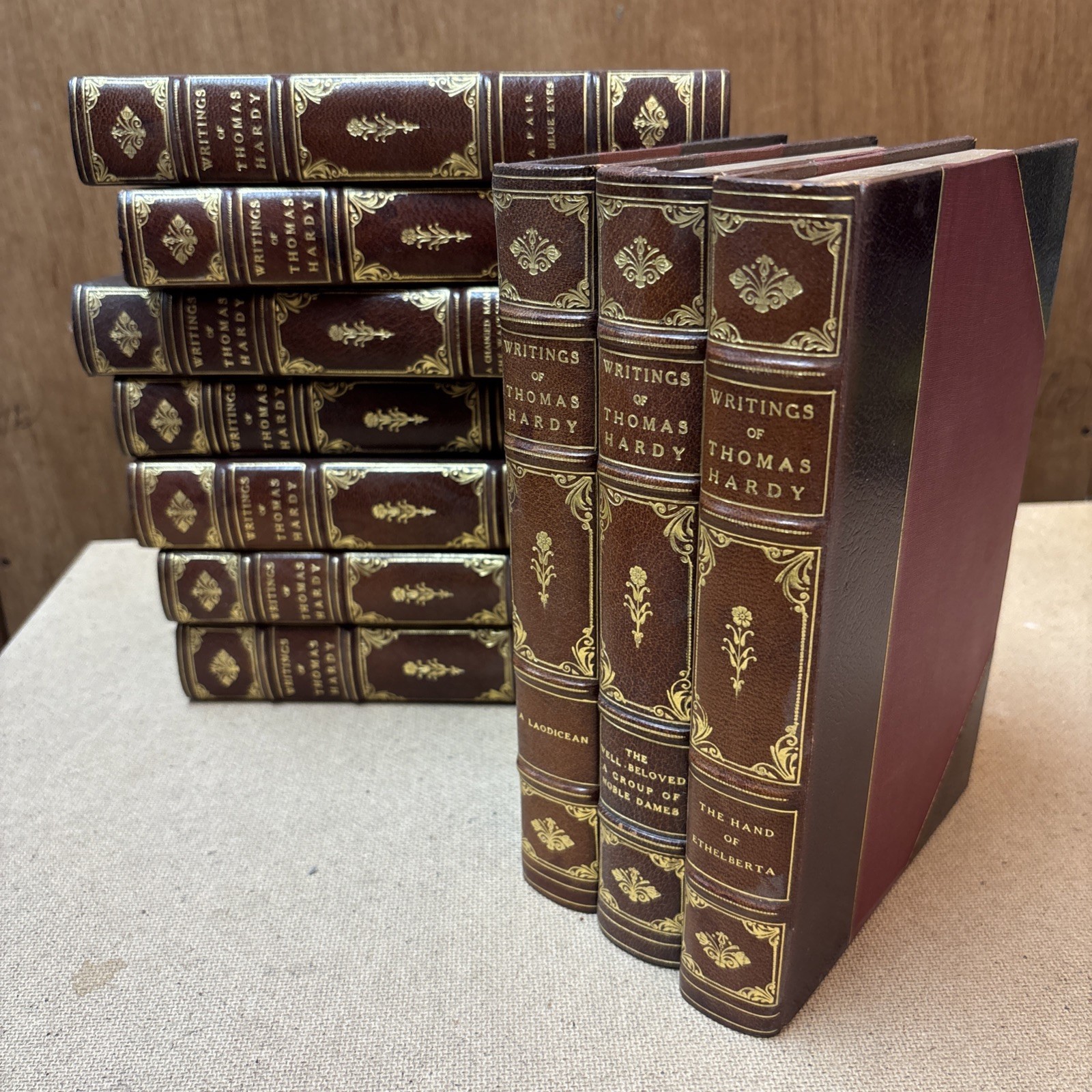 The Writings of Thomas Hardy (1920, Anniversary Edition, Harper & Bro.) Vol 8-17