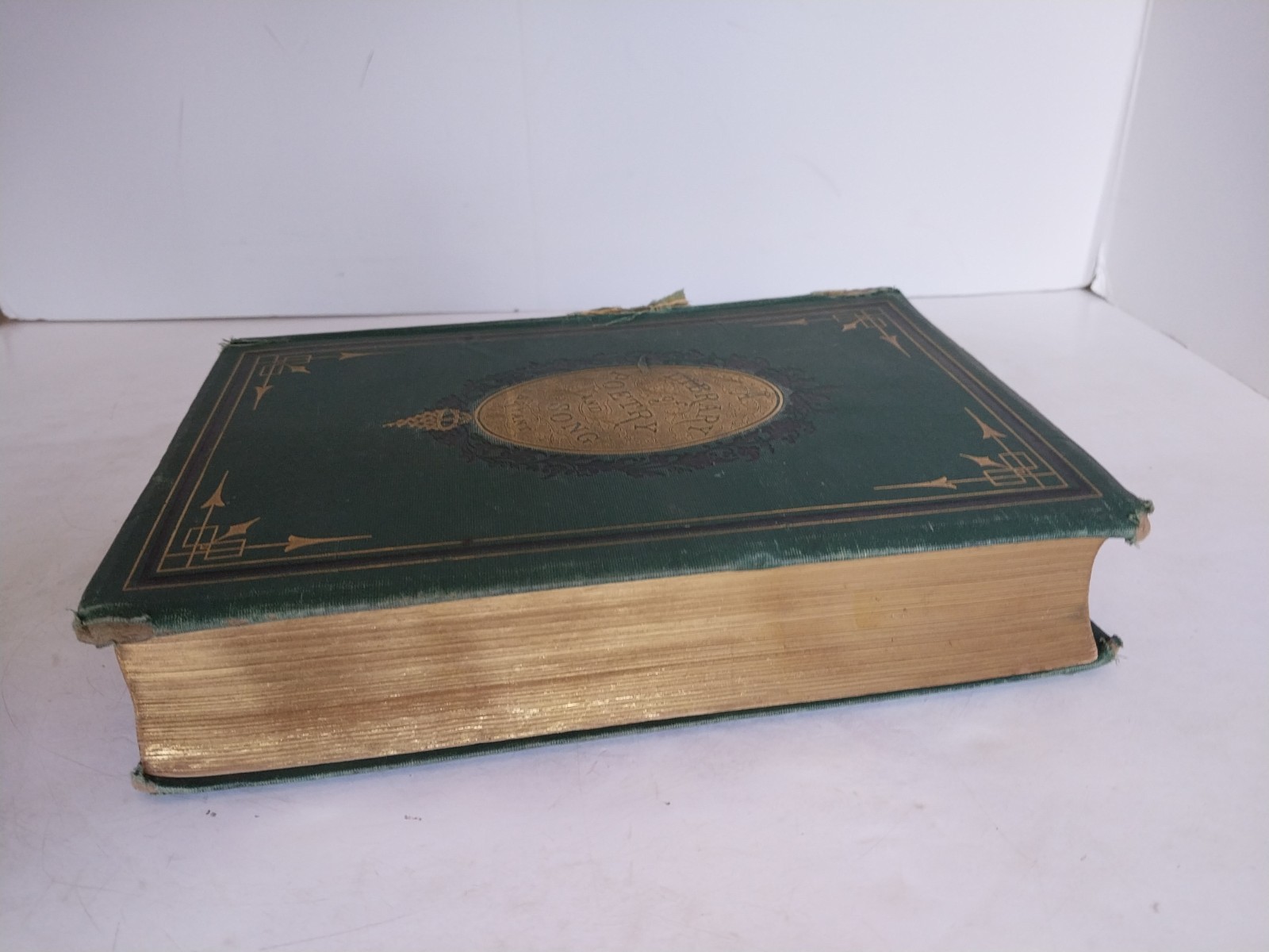 A Library of Poetry and Song By William Cullen Bryant 1874 Hardcover