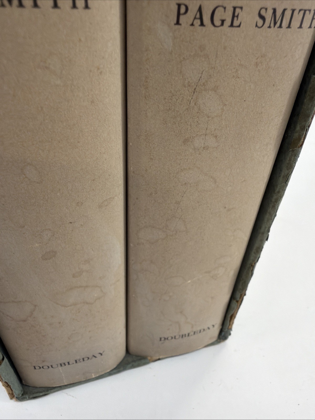 John Adams Boxed Set by Page Smith First Edition Hardcover Dust Jacket 2 Books