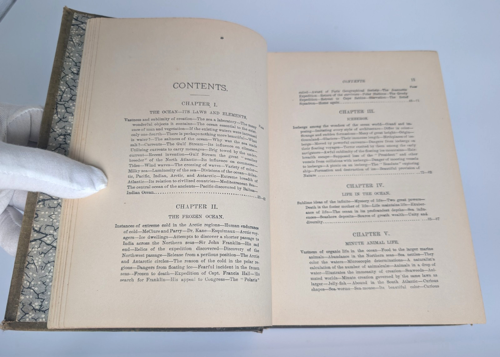 1886 The Water World J.W. Van Dervoort Illustrated Victorian Ocean Exploration