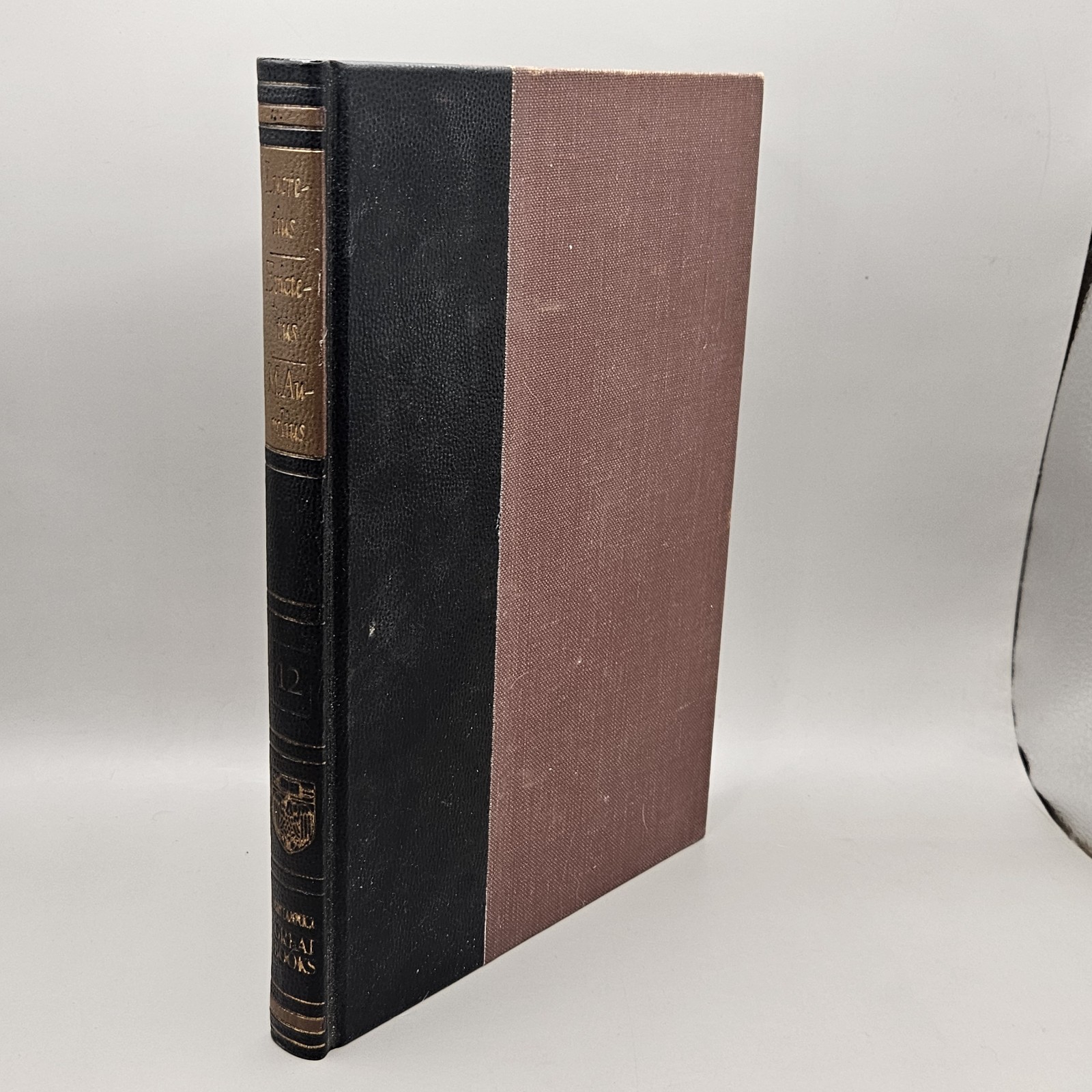 Lucretius Epictetus Marcus Aurelius – Britannica Great Books No 12 ©1952
