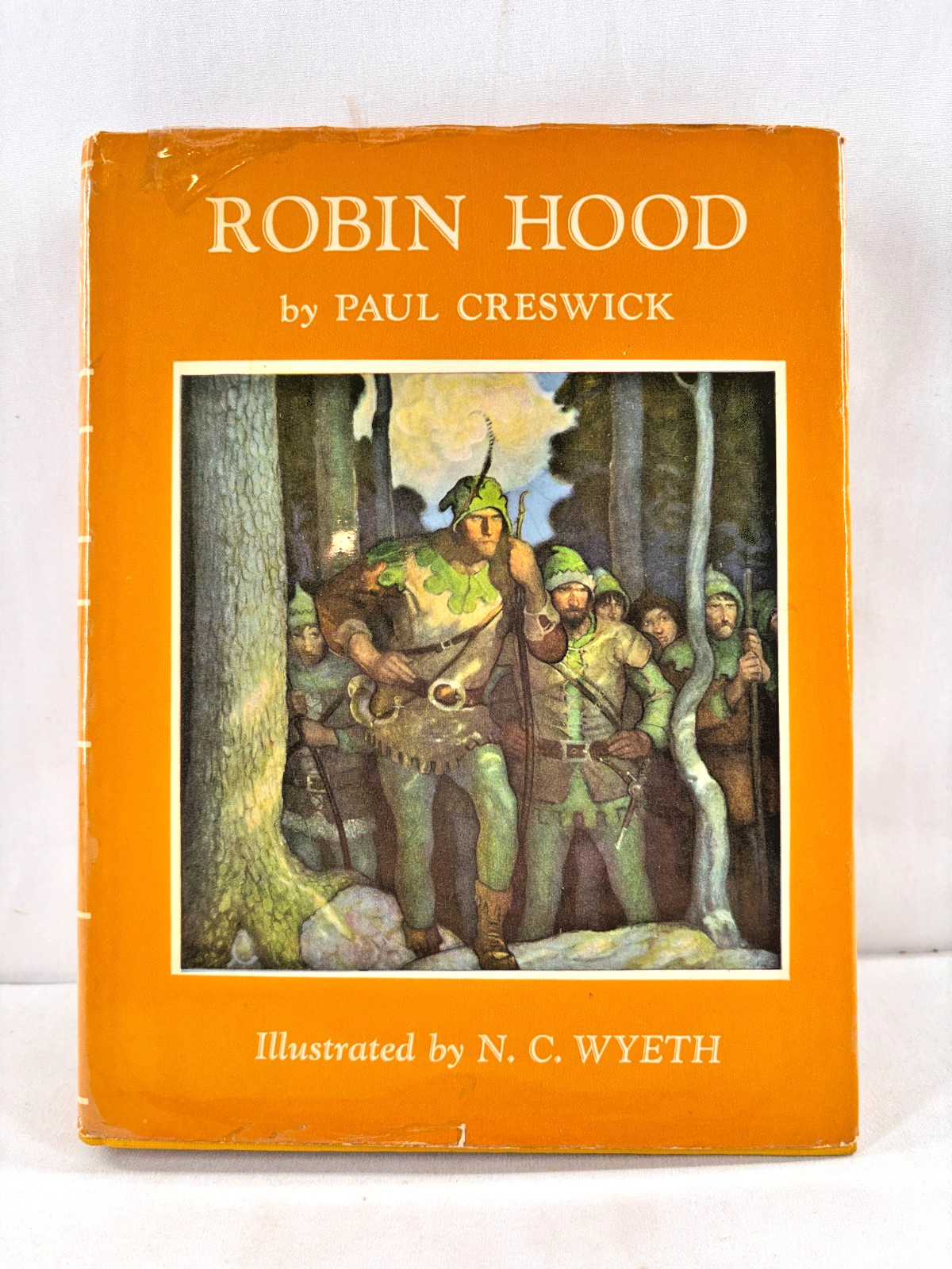 Robin Hood Paul Creswick HC DJ N.C. Wyeth Illustrated Scribner Classics 1957