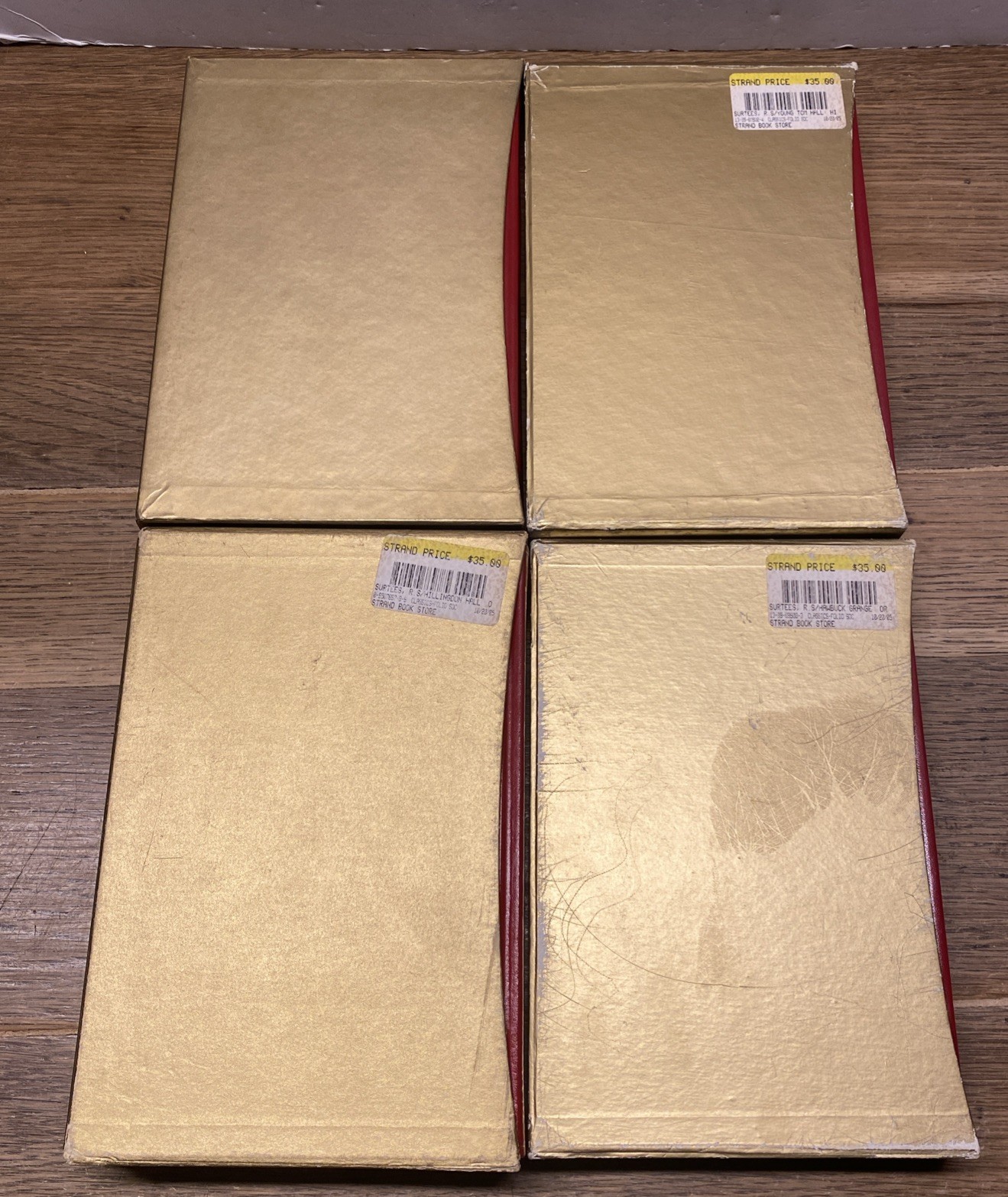 Robert Surtees Novels 4 Vol Set In Box Sleeves Published 1980’s Folio Society