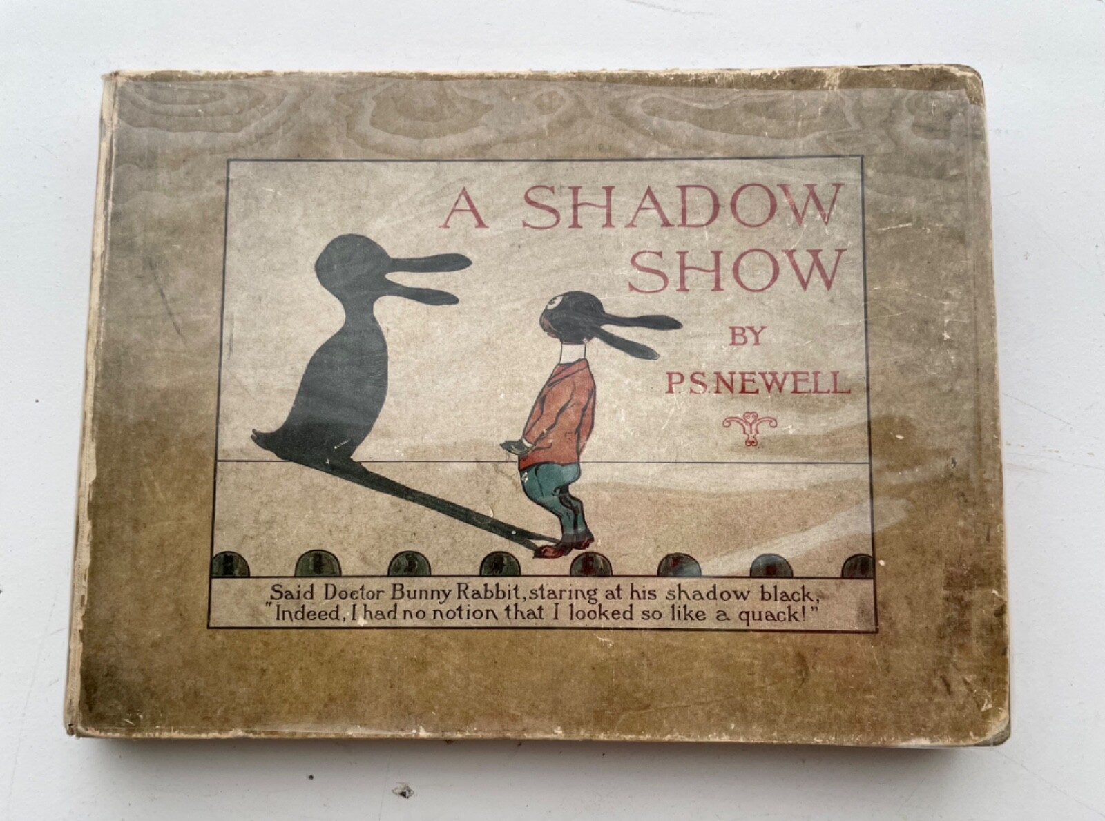 A Shadow Show By P.S. Newell First Edition 1896 HB In Color Antique Book