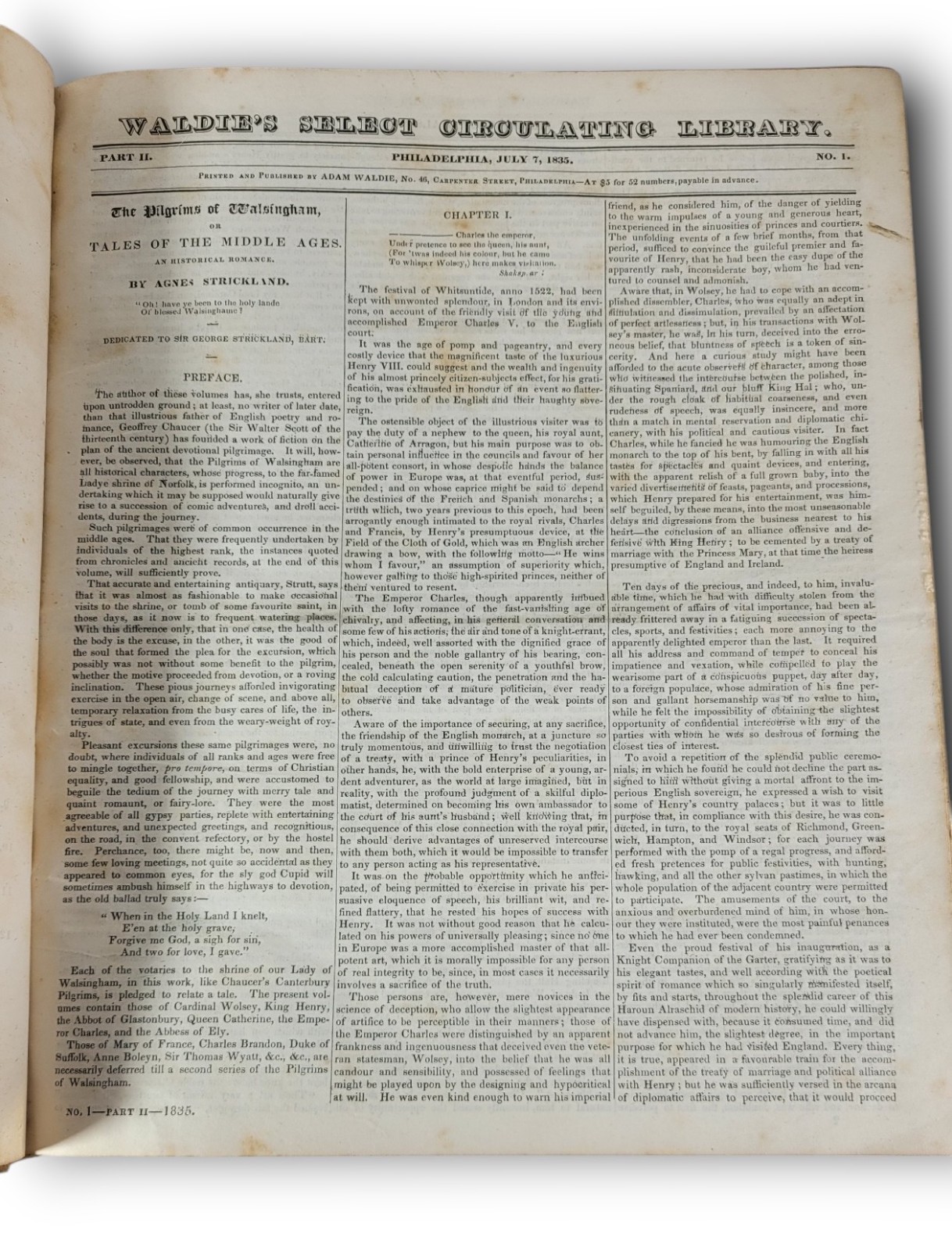 The Select Circulating Library Containing The Best Popular Literature Including