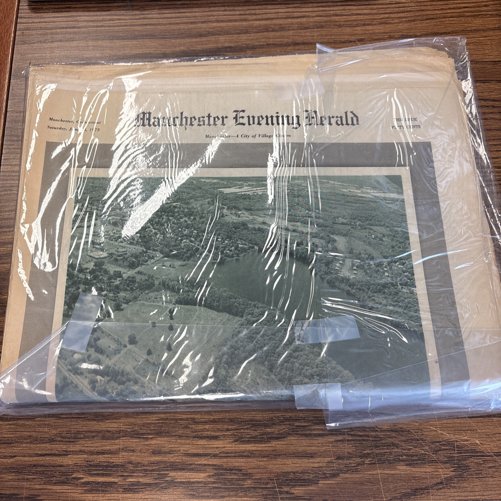 Manchester CT Then & Now Sesquicentennial Edition – Evening Herald Newspaper