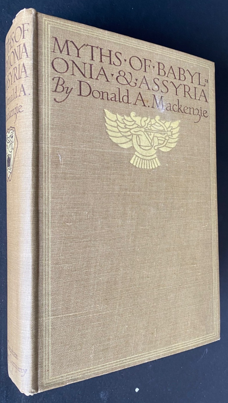 1915 MYTHS OF BABYLONIA & ASSYRIA *LIKE NEW* LEGENDS, OCCULT, WITCHCRAFT