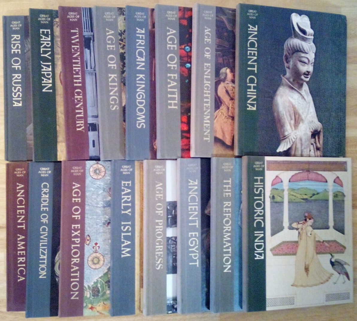 Great Ages of Man A History of the World’s Cultures .Time-Life Books. Lot of 16