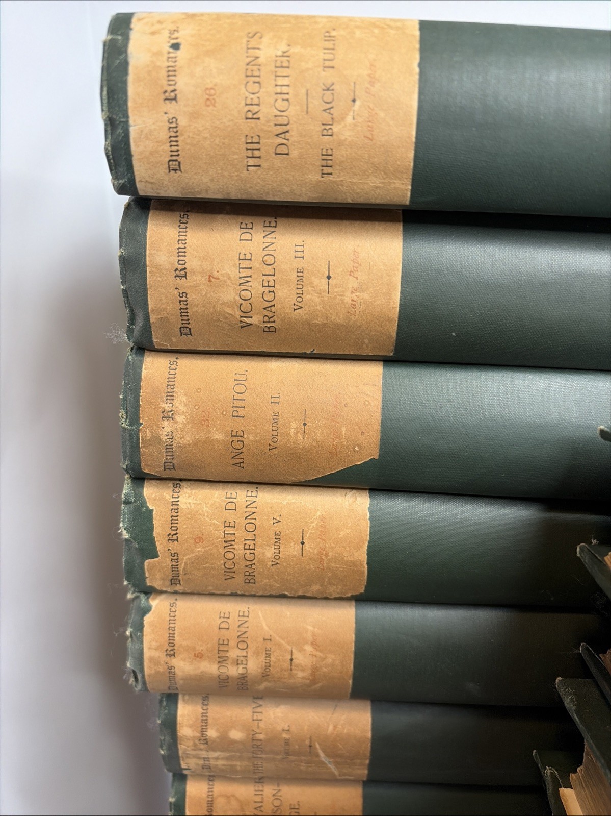 Antique – Alexandre Dumas – Complete Works 40 volumes – Limited Edition – 1894