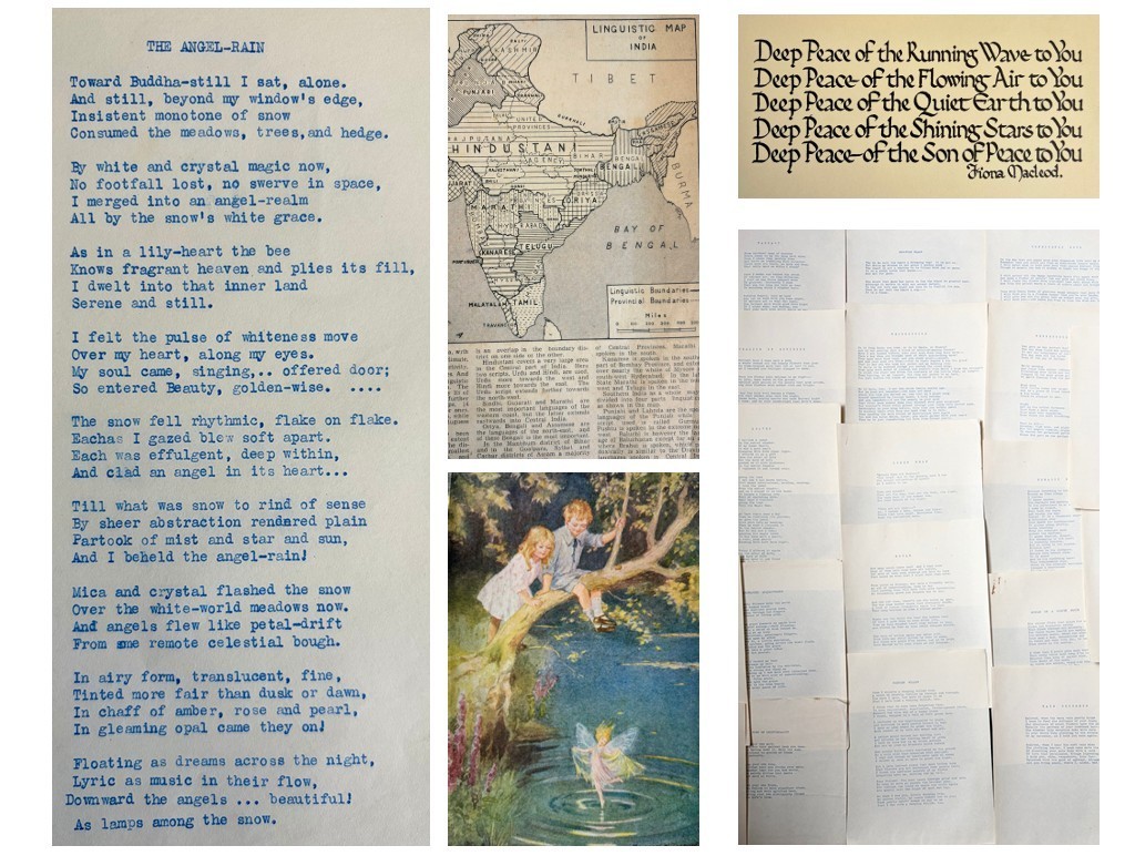Archive of Unpublished Mystical Poetry, Theosophy, Spirituality, 1940’s