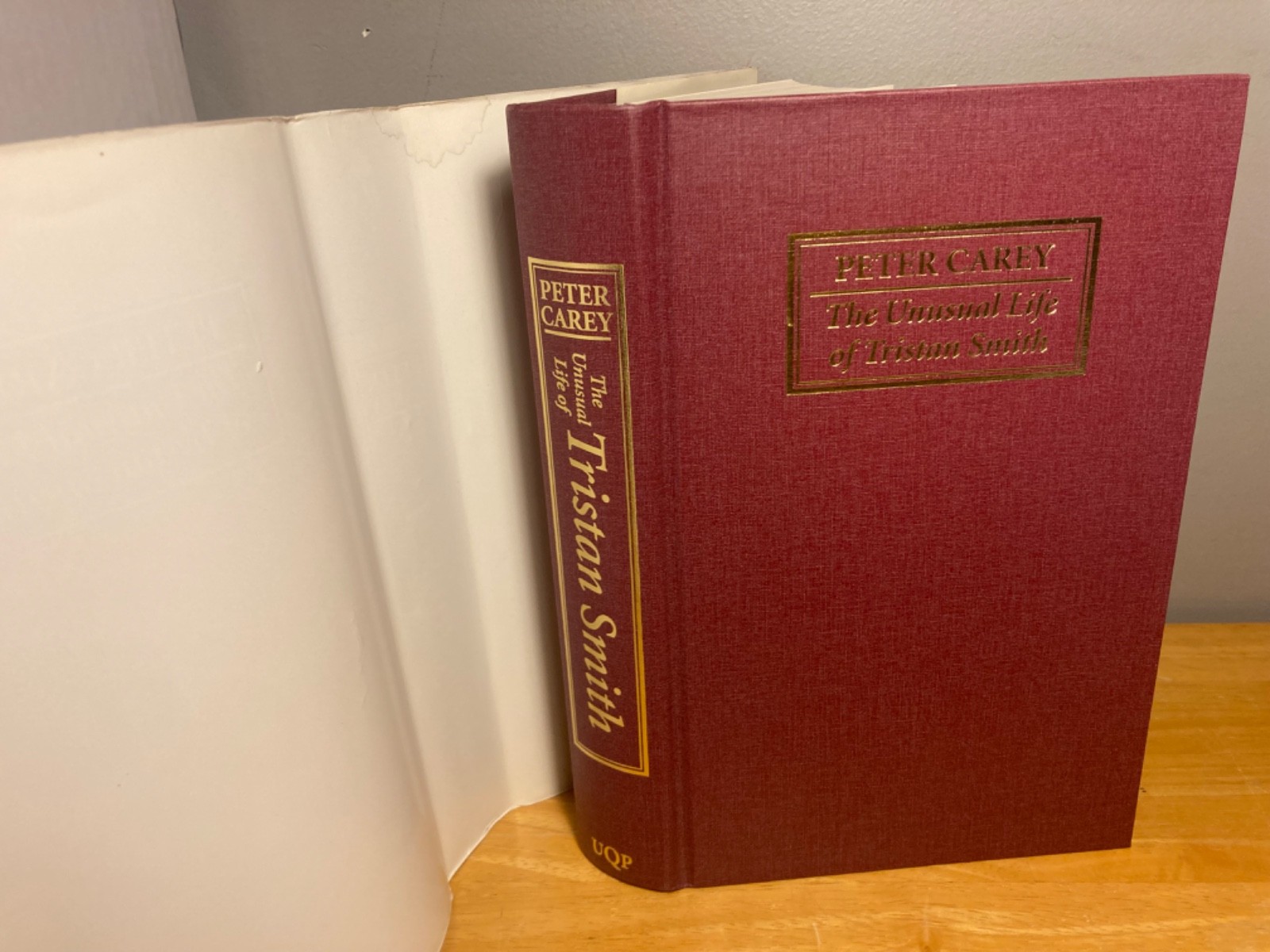 SIGNED 1st Aus – Peter Carey – The Unusual Life of Tristan Smith (HC/DJ)