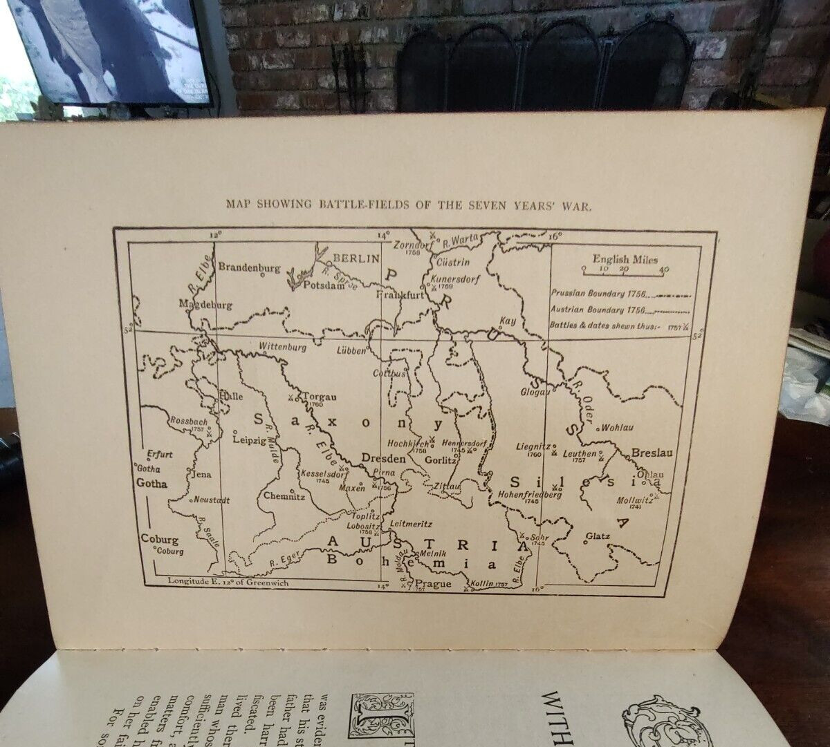 With Frederick the Great, 1897 Scribners, Unmarked Bright Pages, Tight Binding!