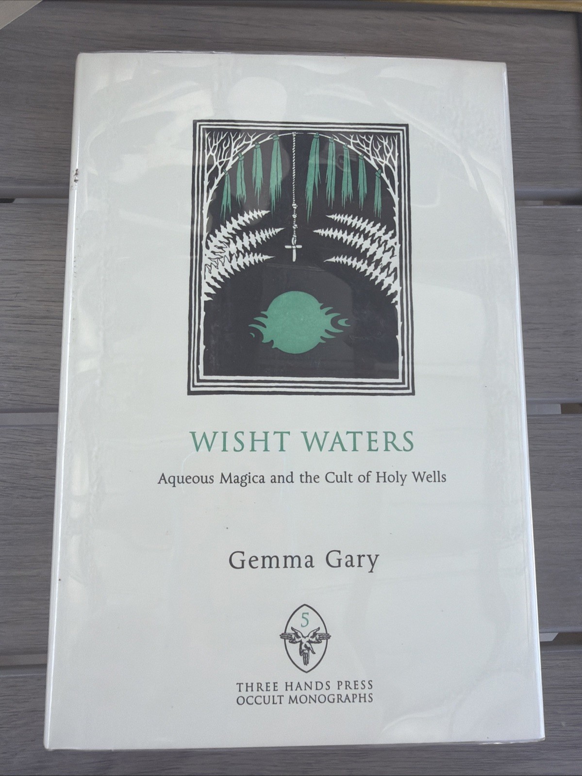 Wisht Waters Gemma Gary Three Hands Press Occult Hardcover Rare Limited Esoteric