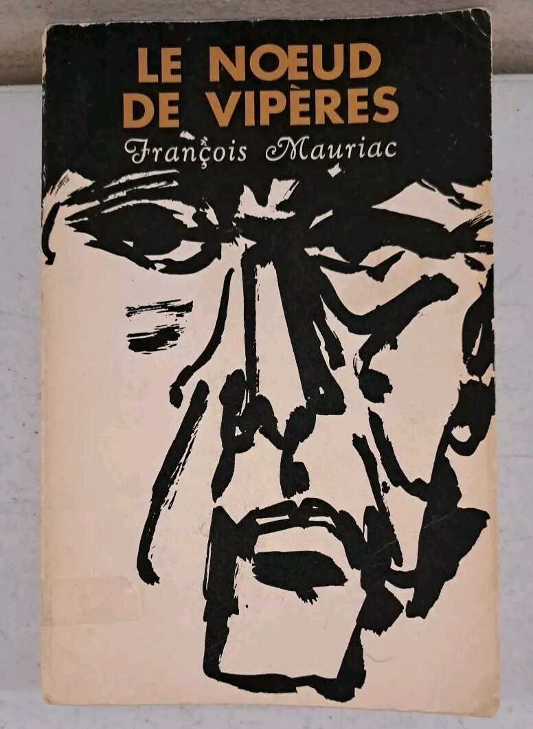 Vintage PB 1961-Ed 1965 Print-Le Noeud De Viperes- Francois Mauriac