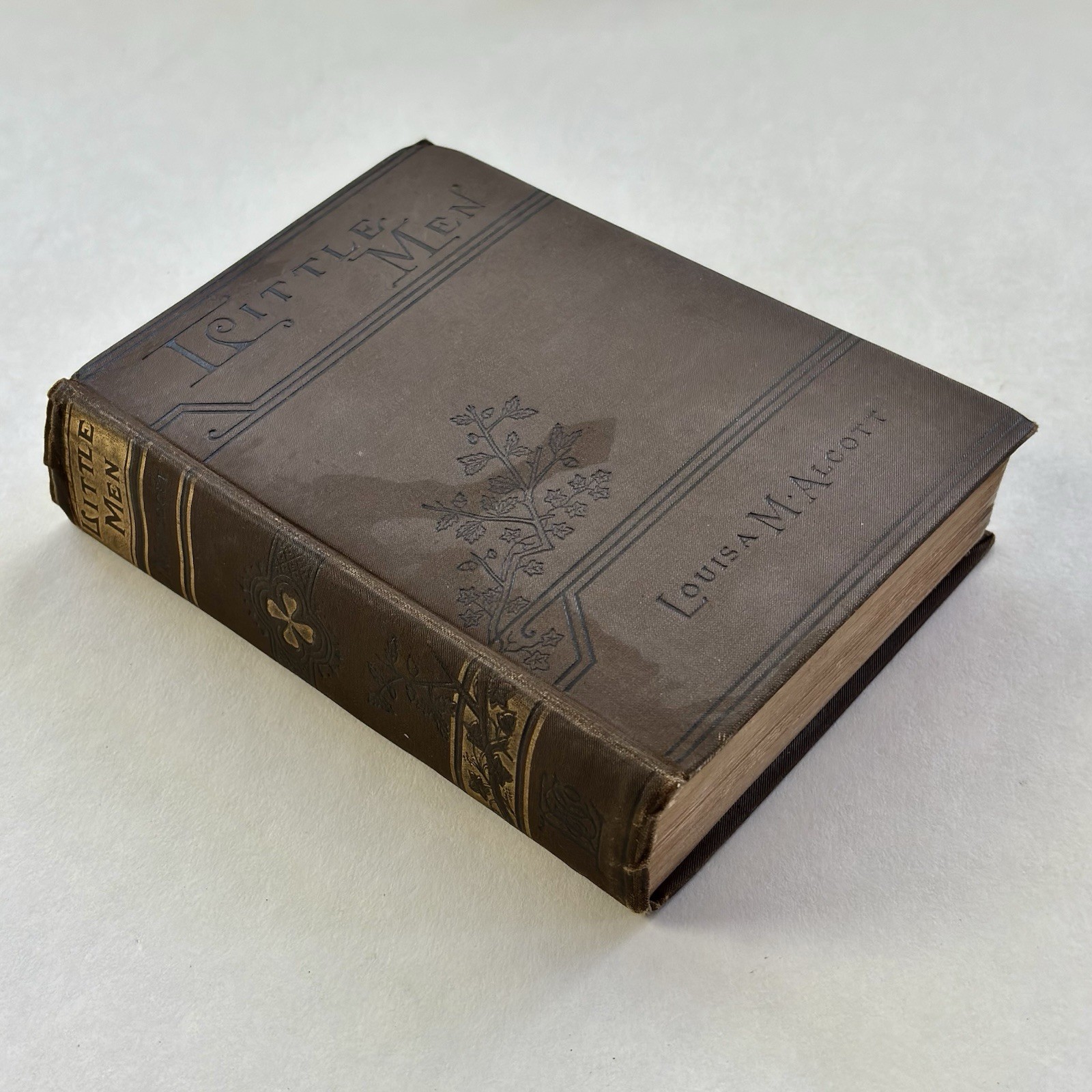 Little Men Louisa May Alcott 1902 Little Brown and Company Illustrated Hardcover