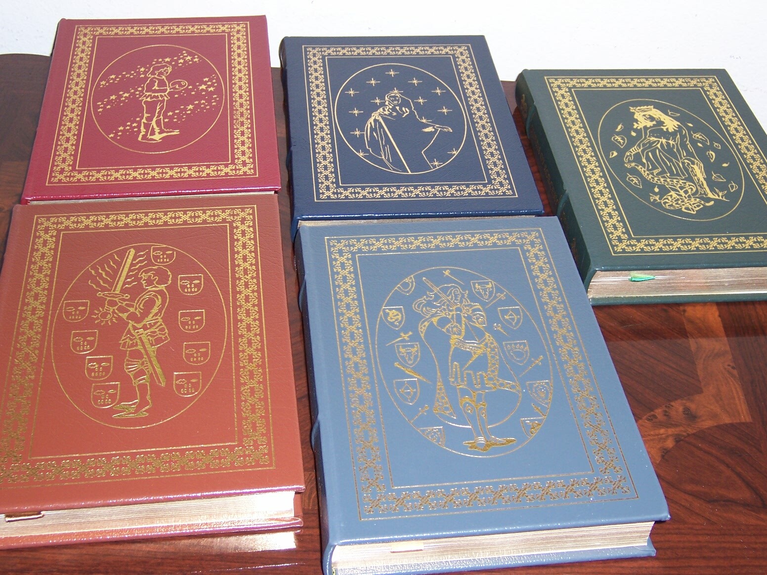 Easton Press THE BELGARIAD David Eddings 5 vols Prophecy Magician Wizardry