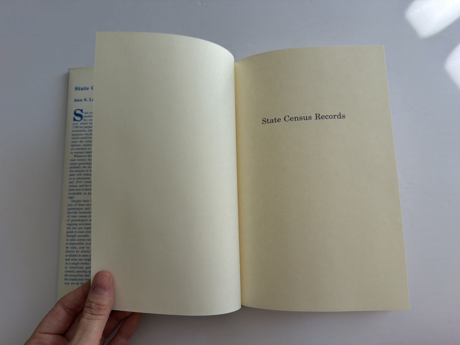 State Census Records, Ann S. Lainhart