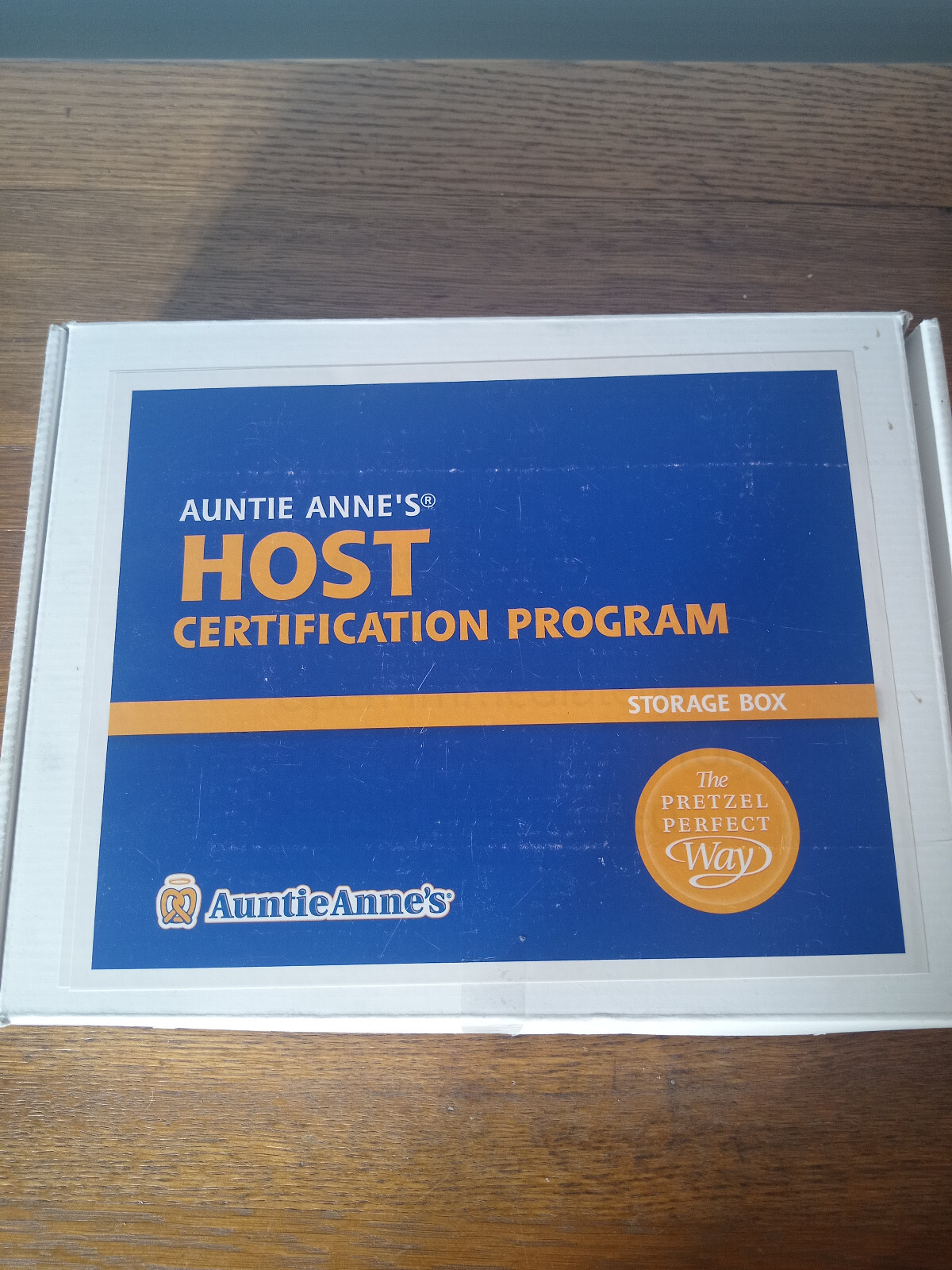 RARE !!! Auntie Anne’s Host Certification Program 2 Box Set Early 2000s Complete