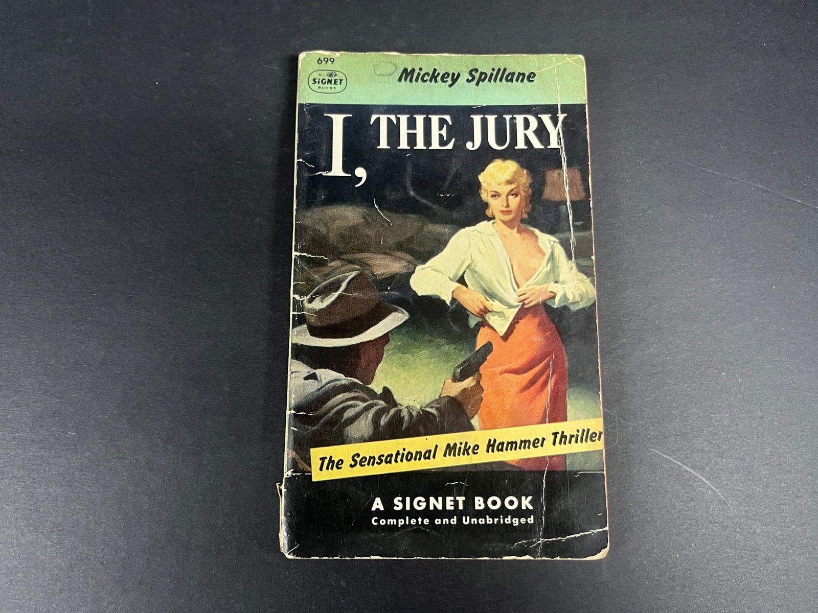 1952 I, The Jury by Mickey Spillane Mass Market Paperback Signet Books