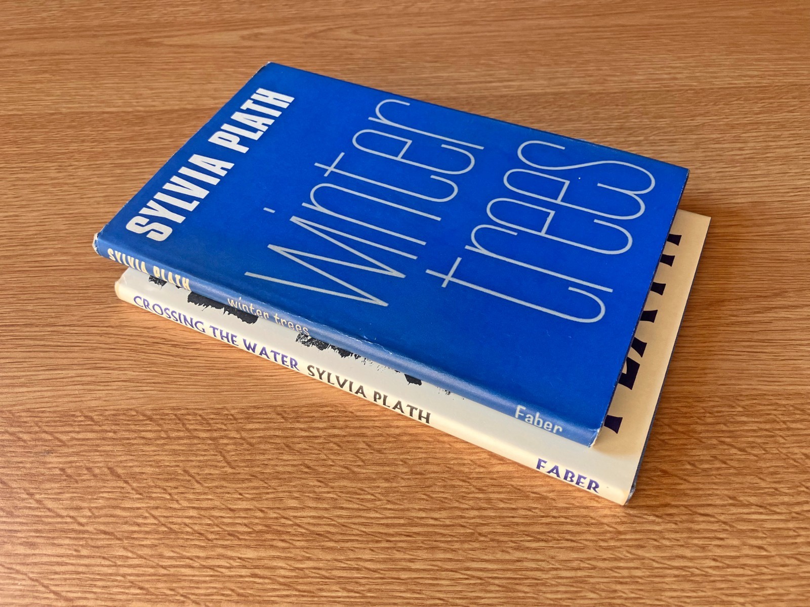 Sylvia Plath, Winter Trees, 1st edition 1971, Crossing the Water, 1st/2nd 1971