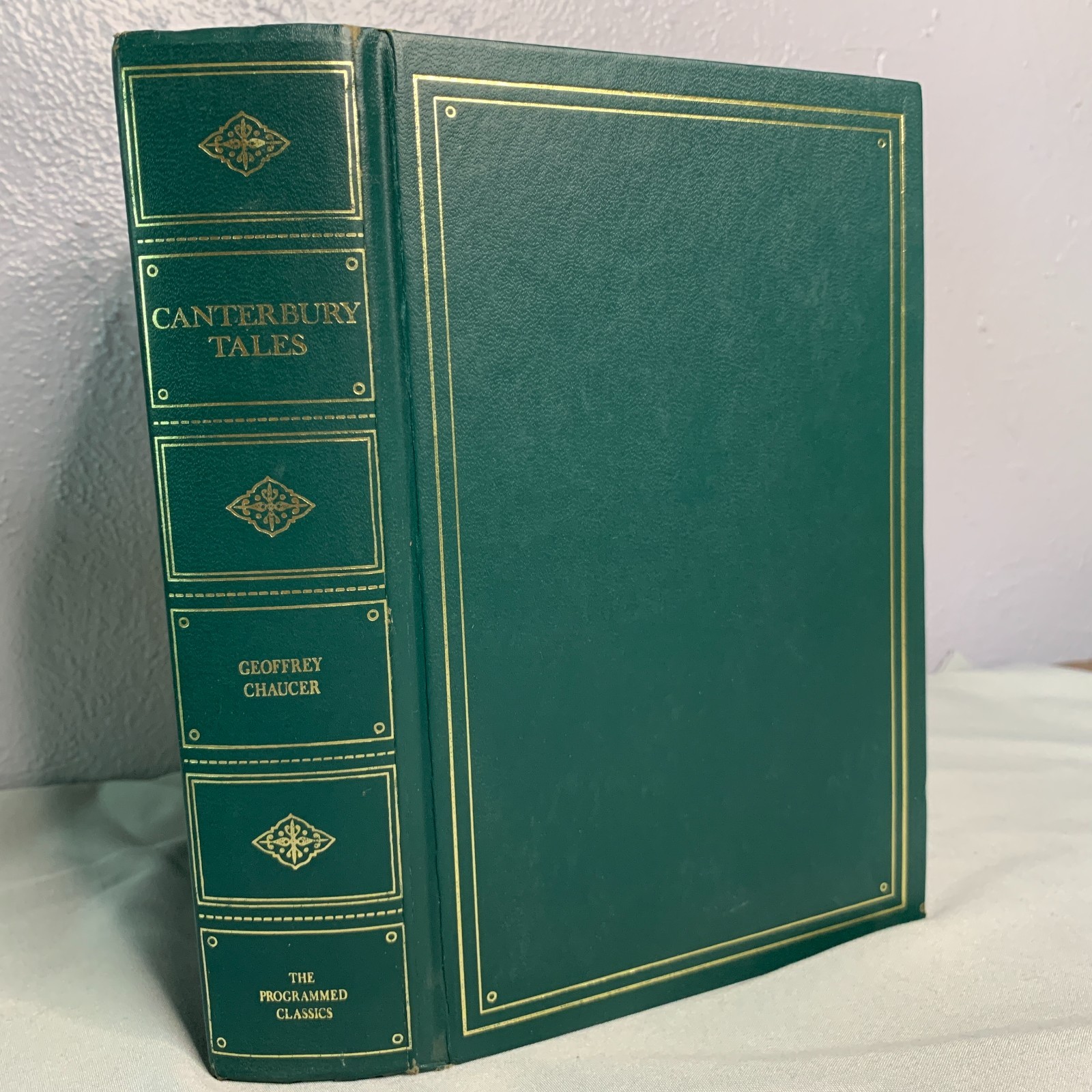 Canterbury Tales Geoffrey Chaucer – Programmed Classics 1934 Hardcover