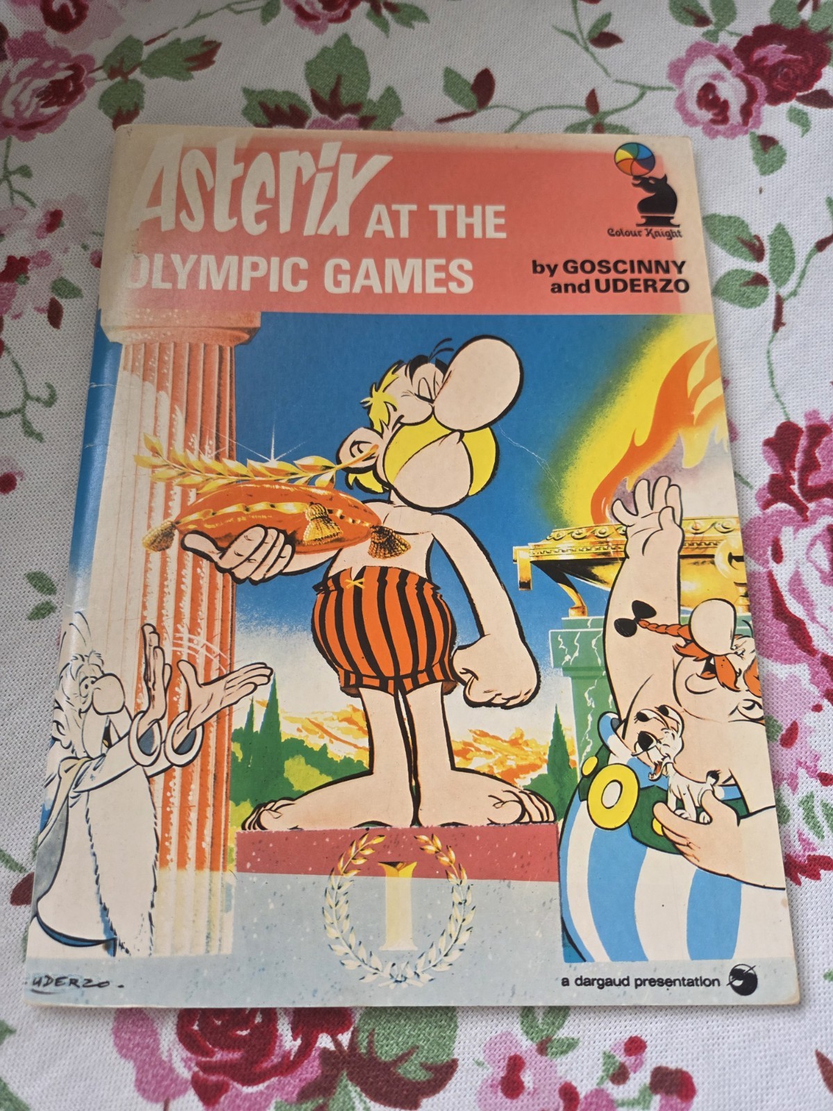Retro ‘Asterix At The Olympic Games’ By Goscinny & Userzo Paperback Book 1981