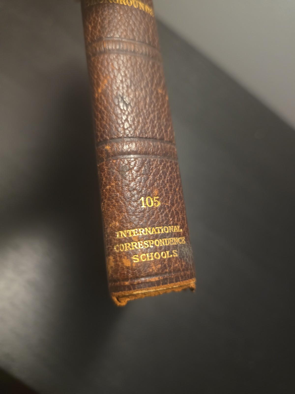 Antique Textbook 1906 Backgrounds I.C.S. Reference Library #105 Illustrated NICE