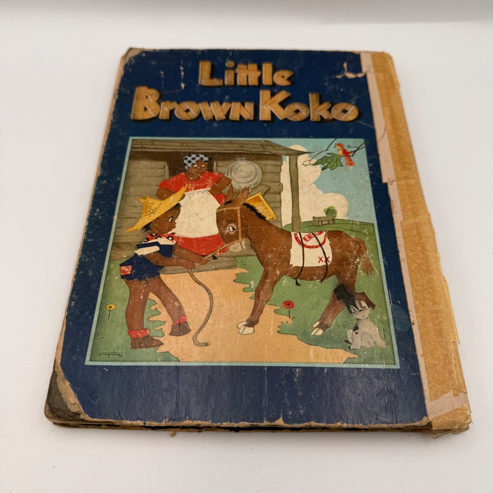 Vintage 1951 Stories of Little Brown Koko Blanche Seale Hunt Dorothy Wagstaff