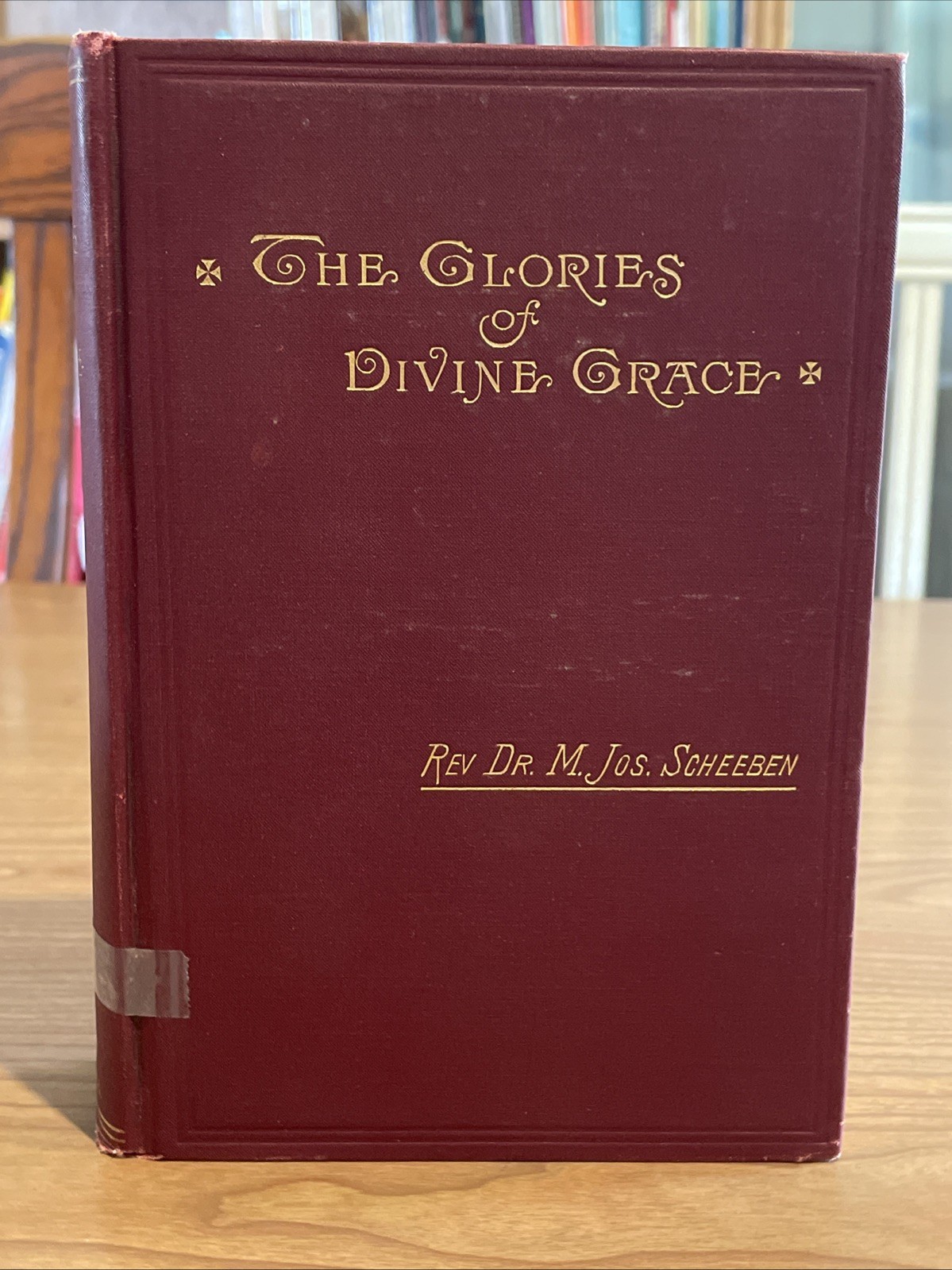 M. Joseph Scheeben: THE GLORIES OF DIVINE GRACE ; Benziger Bros., 1886, 3rd ed.