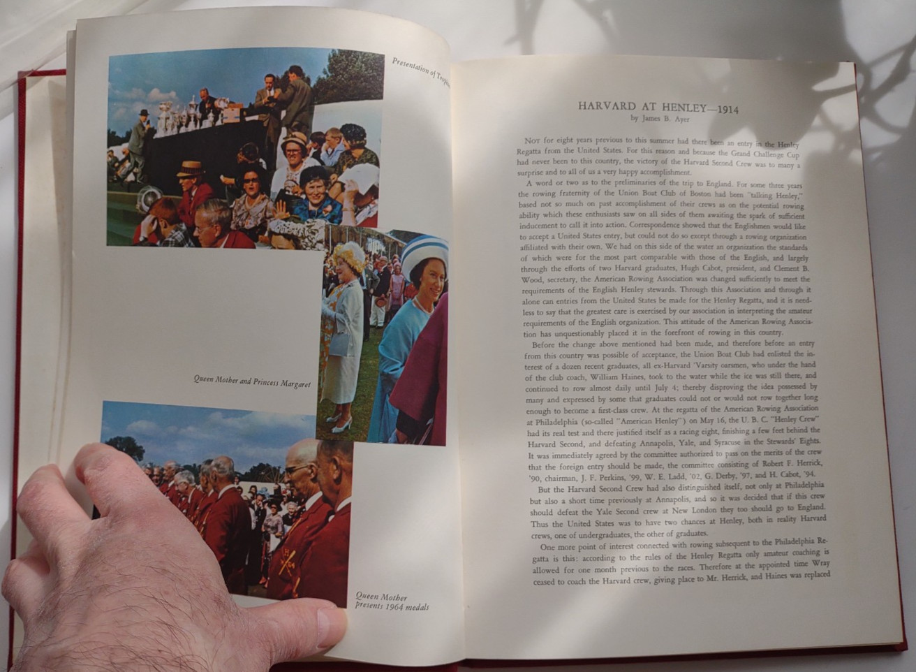 THE HENLEY ROYAL REGATTA, 1914-1964 John William MIDDENDORF (Ed.) HC #201/1000