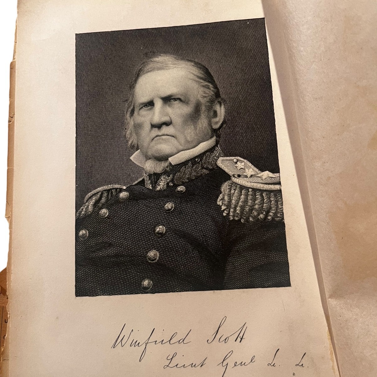 Great Commanders General Scott Marcus J. Wright 1900 Antique Biography