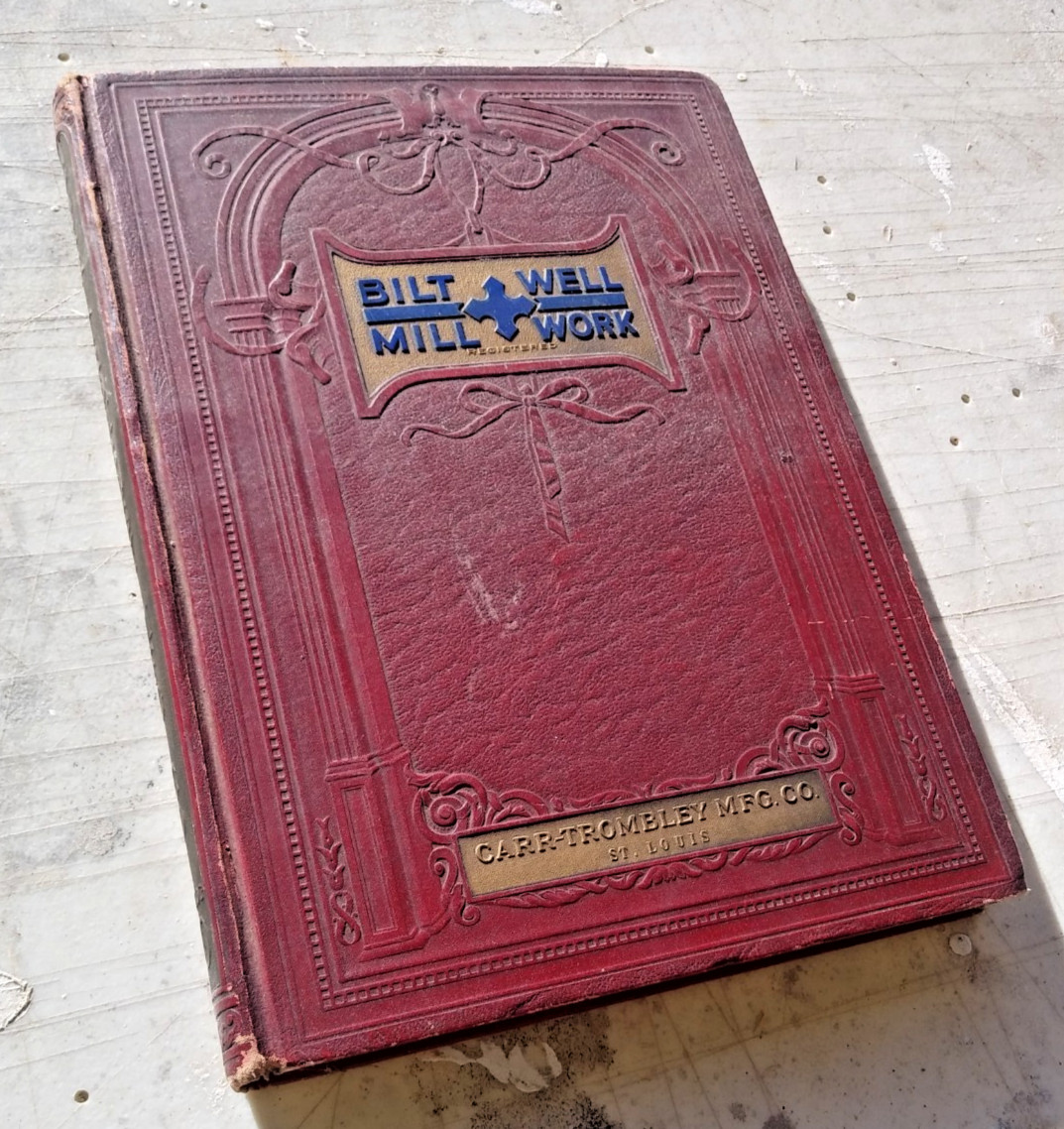 Carr Trombley Millwork Catalog 1920 Historic St Louis Architecture Woodwork