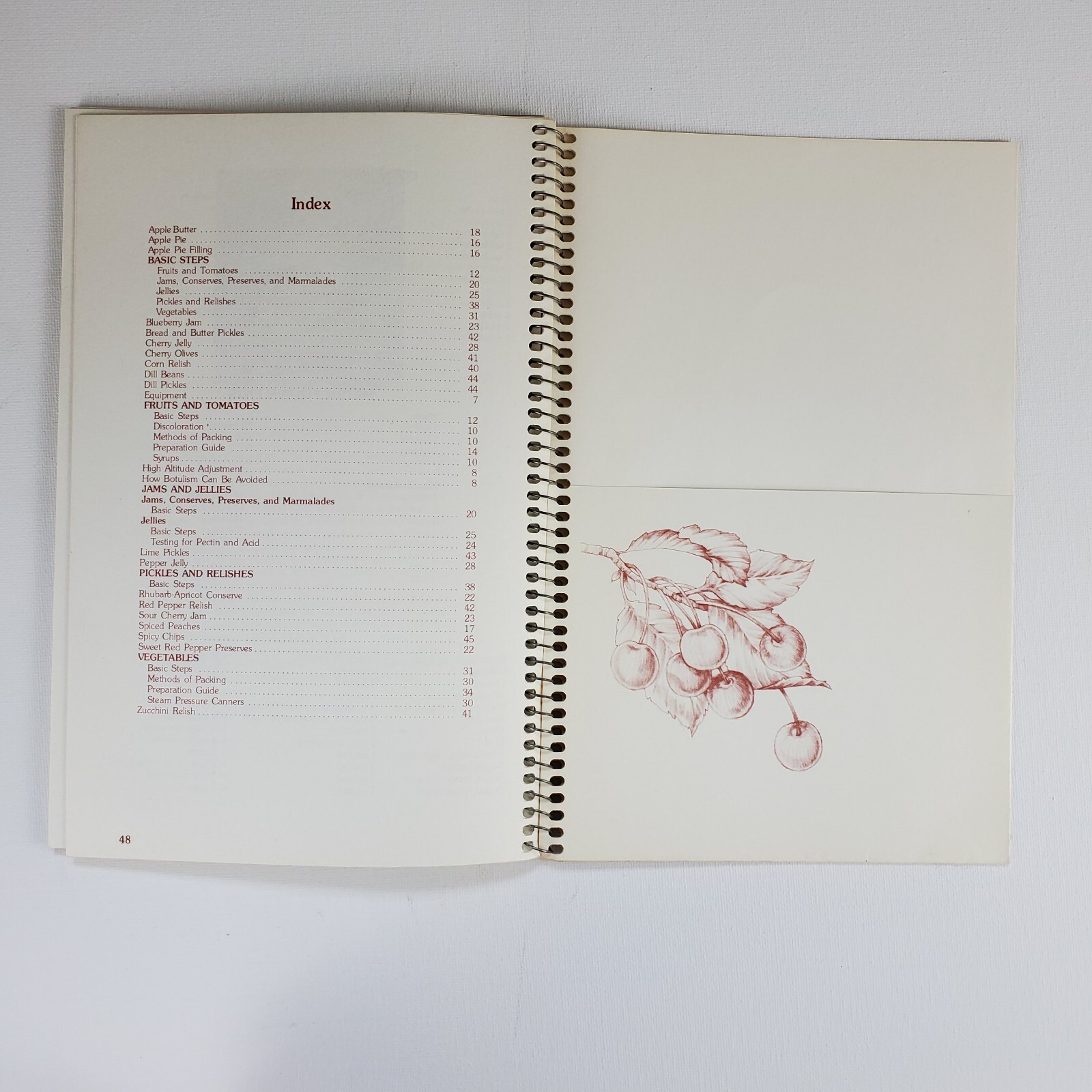 Miriam B Loo’s Home Canning Guide 1981 fruits, vegetables, jams, relish etc