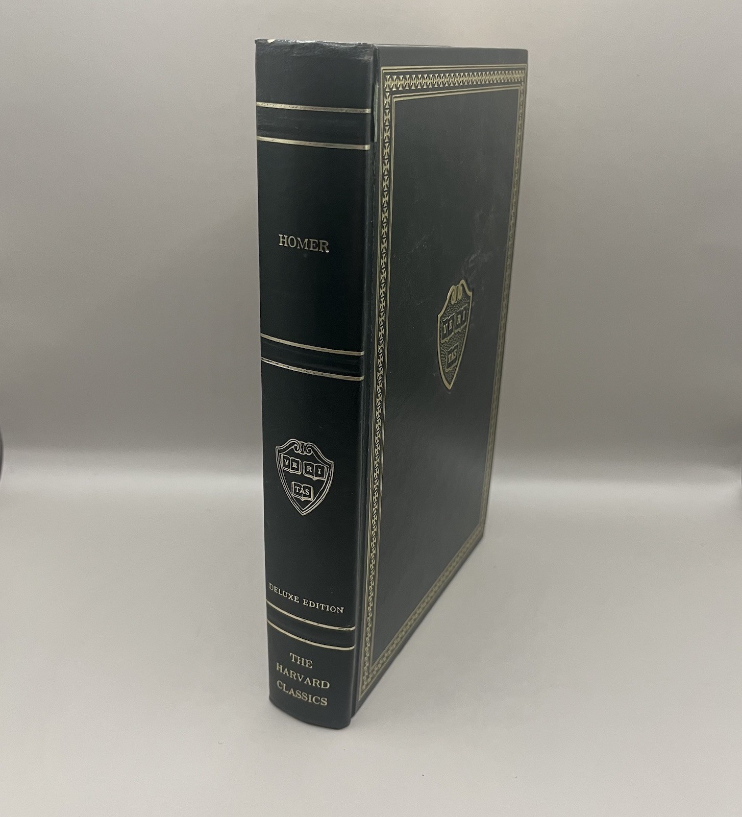 The Odyssey Of Homer Harvard Classics 1969 Printing Leather Deluxe Edition