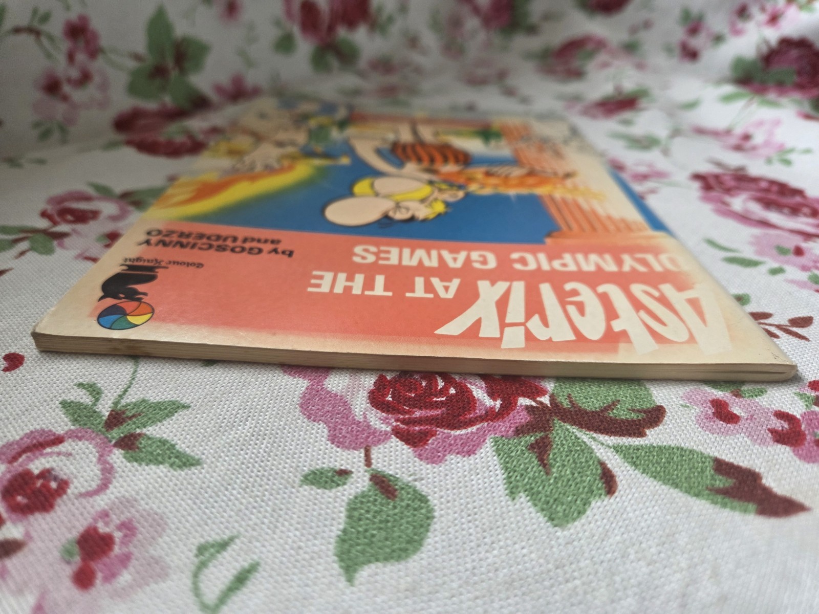 Retro ‘Asterix At The Olympic Games’ By Goscinny & Userzo Paperback Book 1981