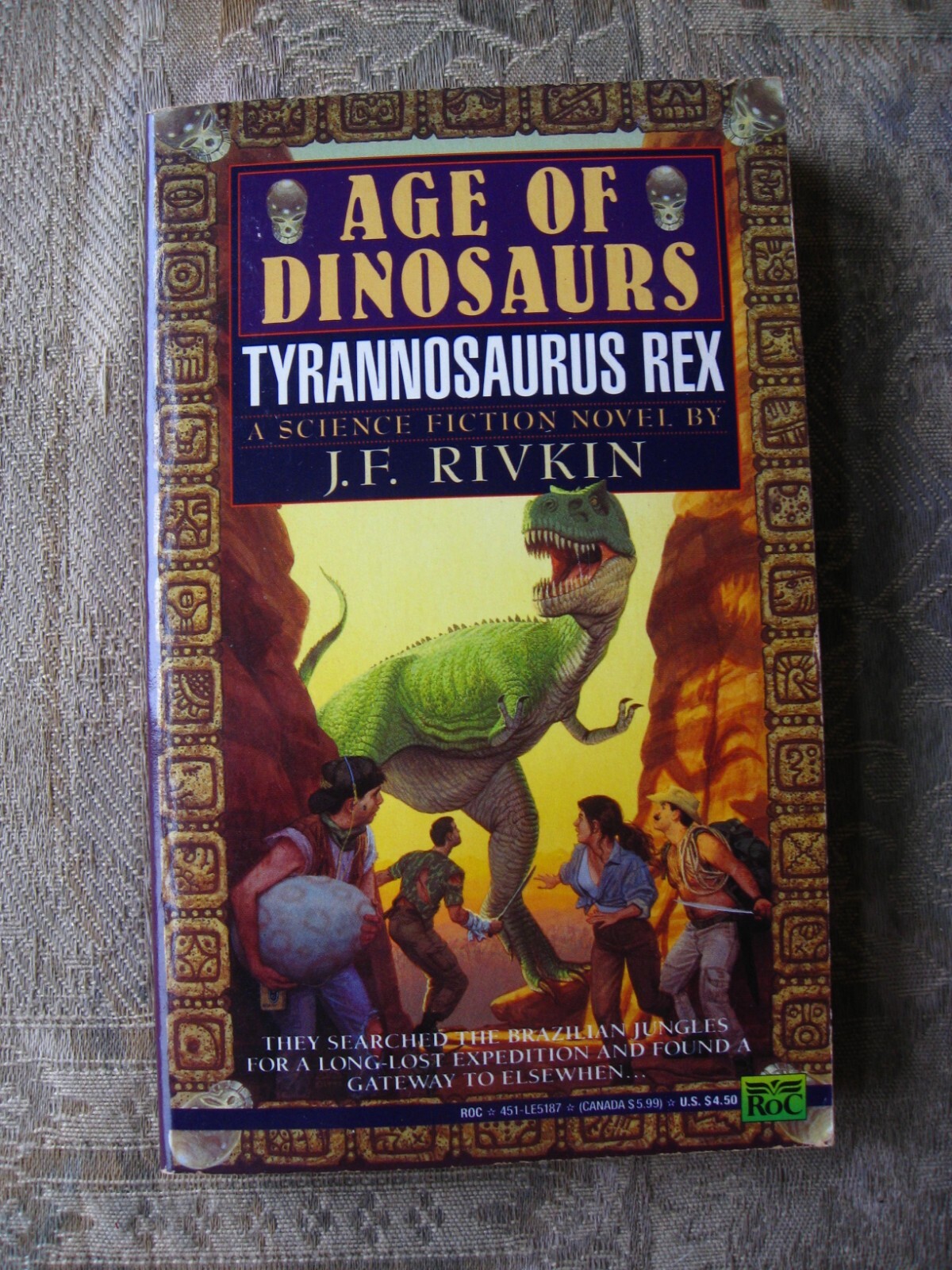 J. F. Rivkin – Tyrannosaurus Rex – 1992 – paperback