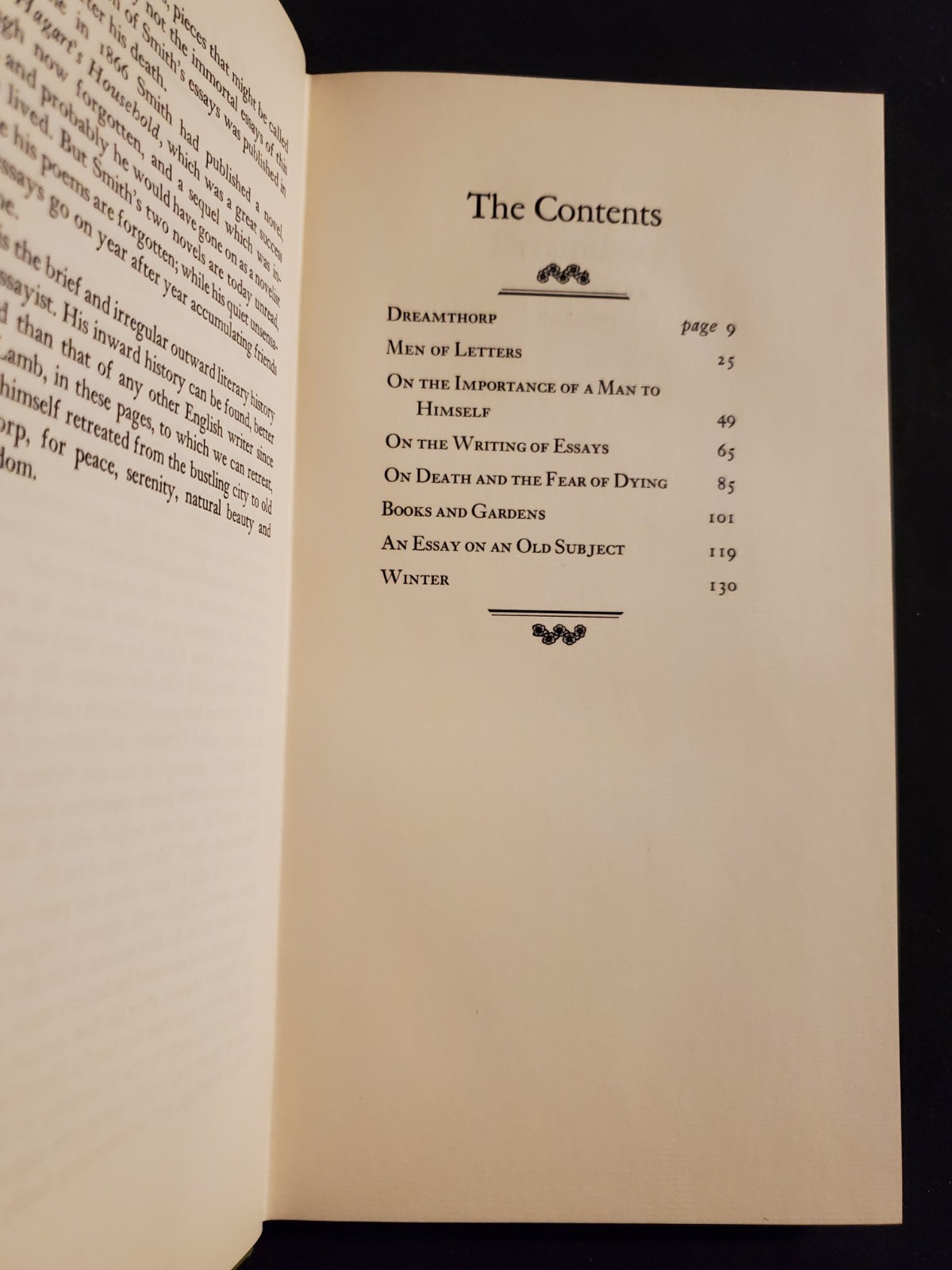 Dreamthorp By Alexander Smith. Published By Peter Pauper Press. Hardcover Book