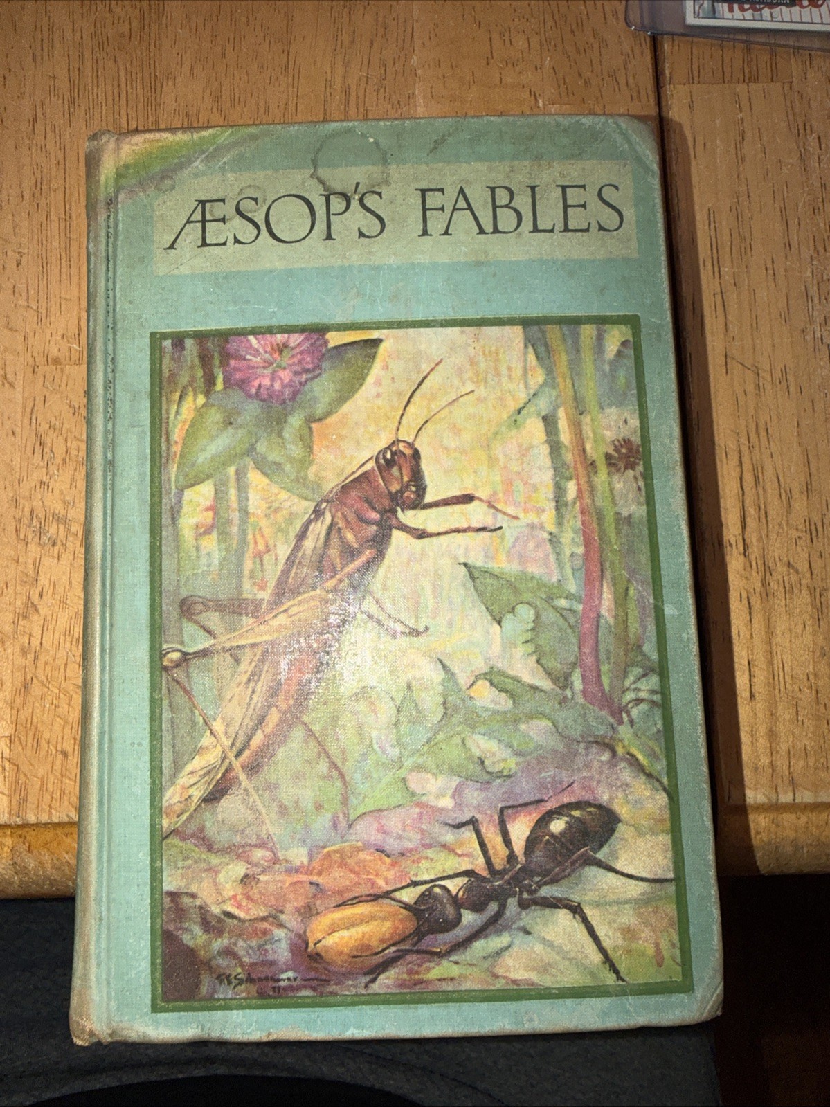 Aesop’s Fables Harper & Brothers 1927 Illustrated by Rhead Antique