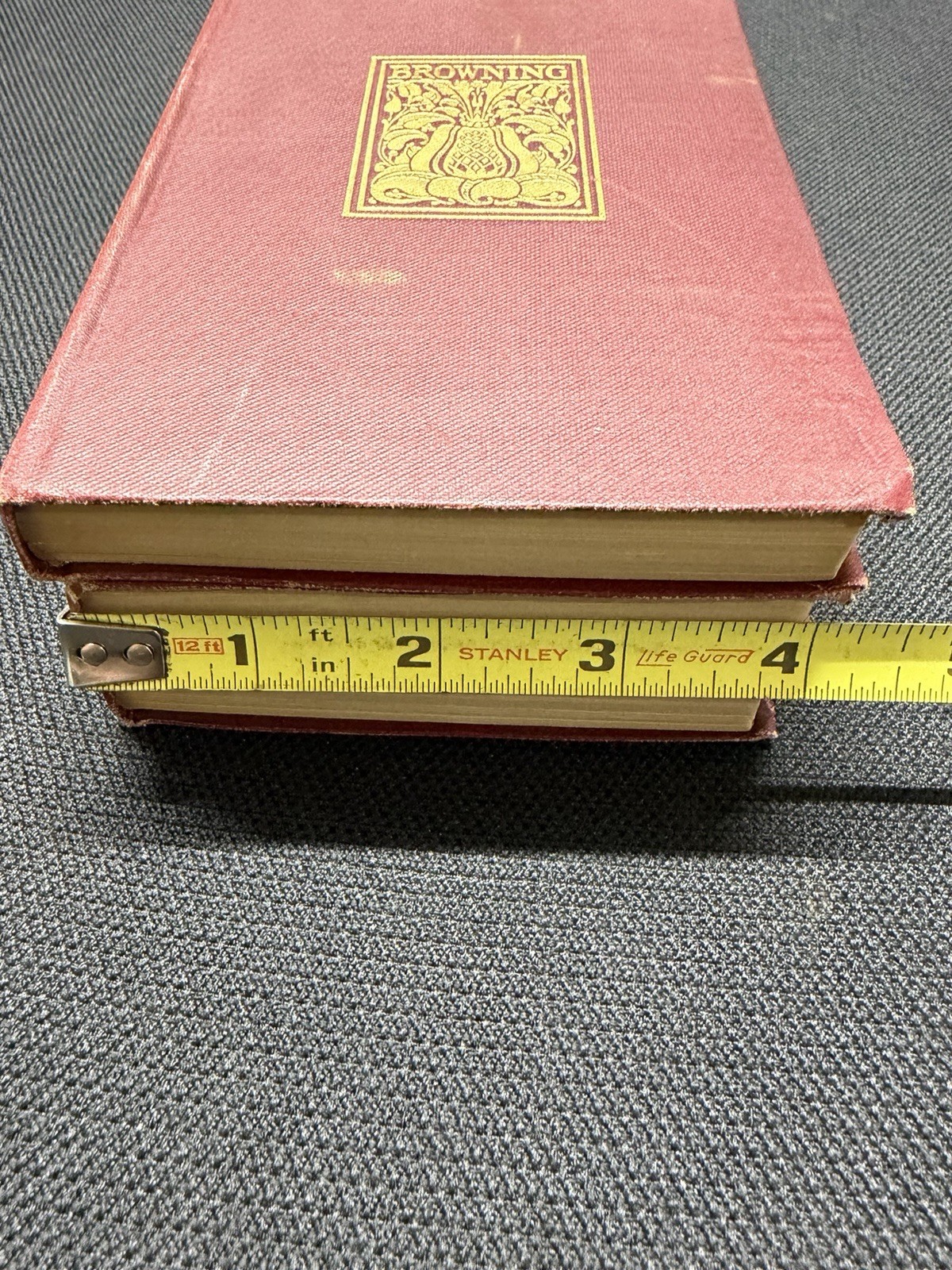 Robert Browning 1898 Edition 3 Books Collection Lot